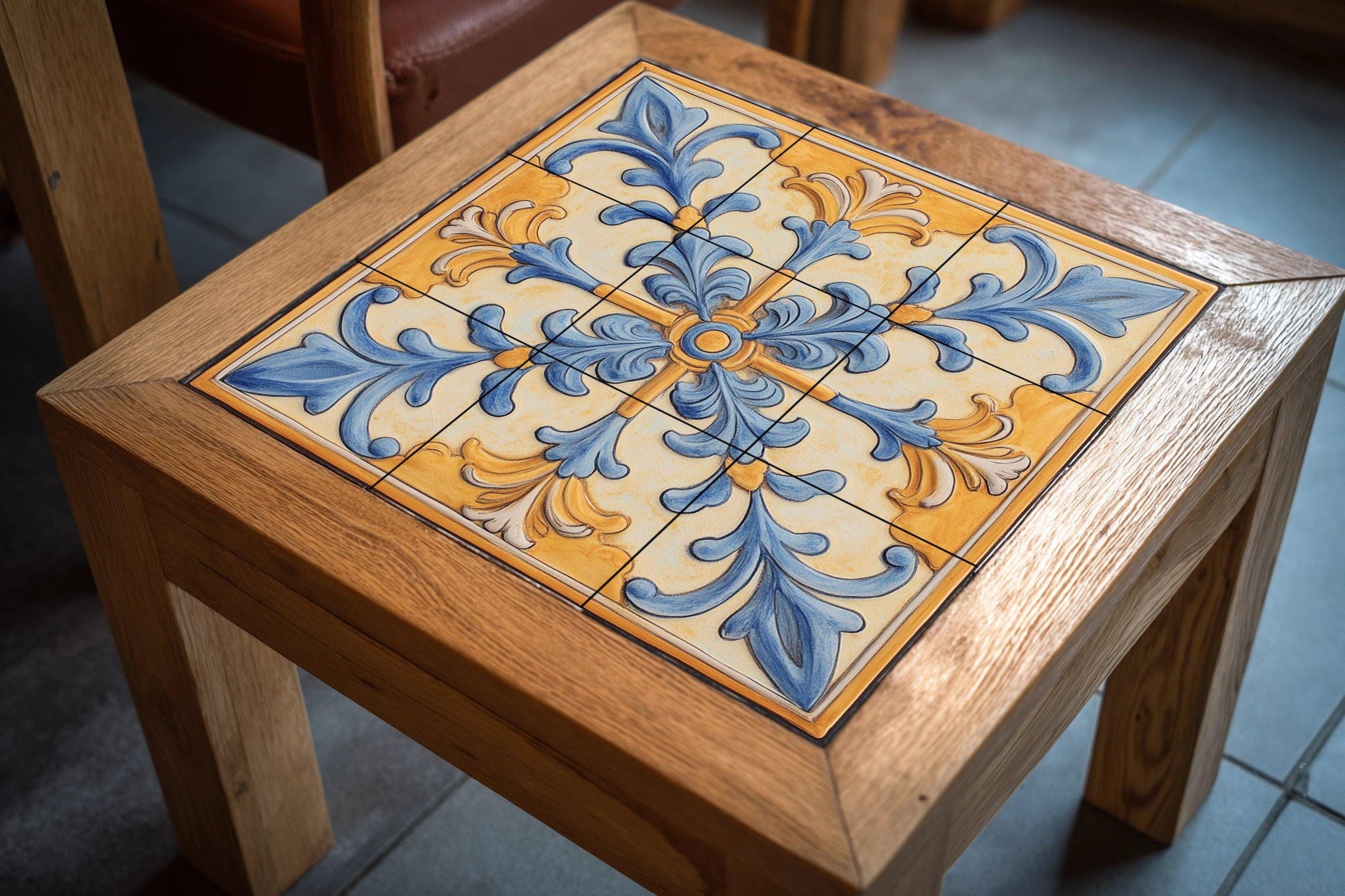 Mediterranean — Culinary Wall Décor · Ceramic Tile Mural