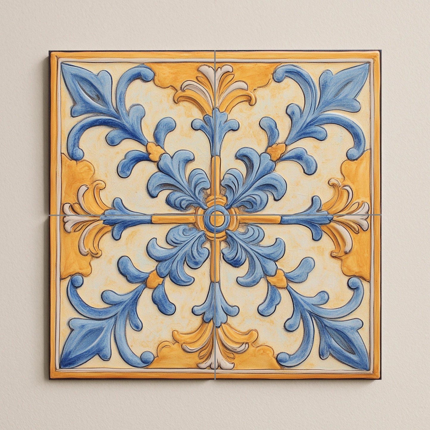 Mediterranean — Culinary Wall Décor · Ceramic Tile Mural