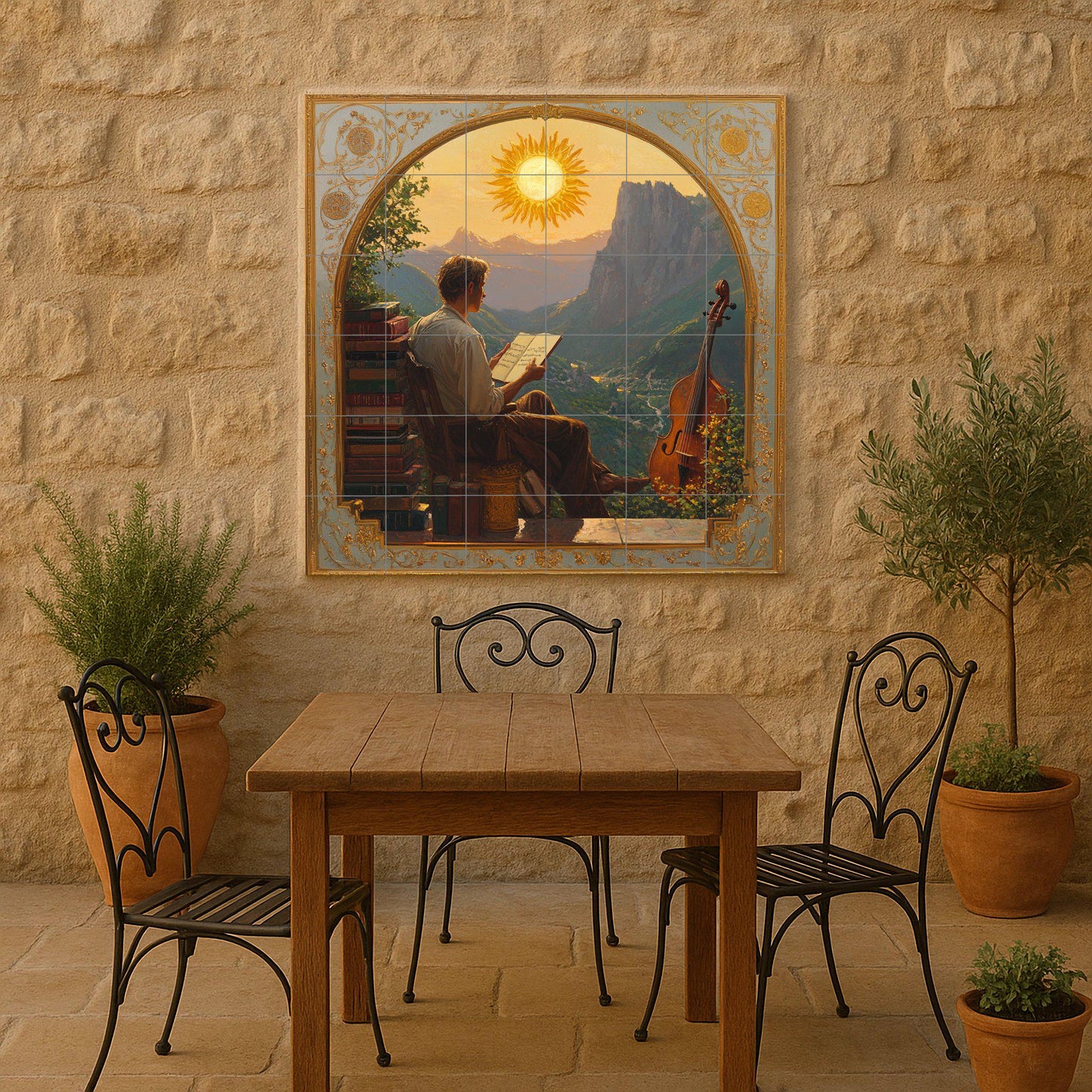 Dolomitas — Nature Wall Art · Tile Wall Art