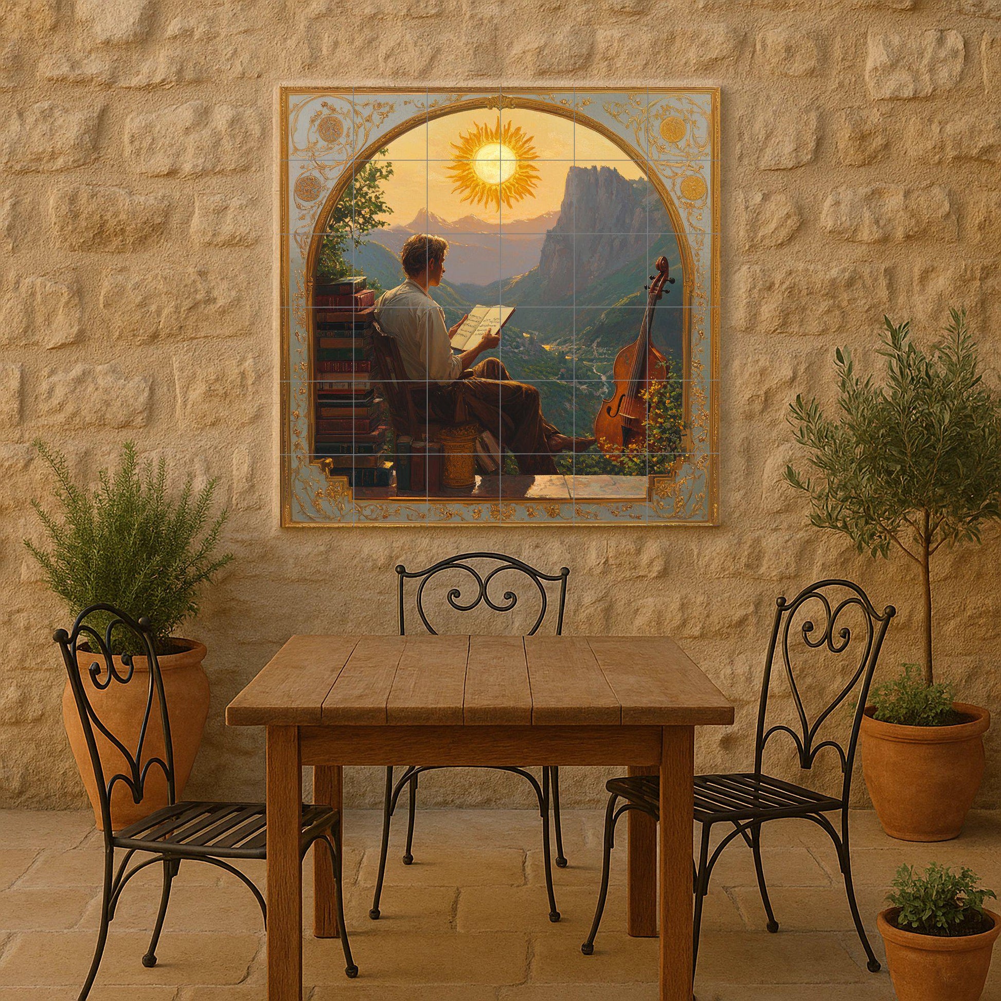Dolomitas — Nature Wall Art · Tile Wall Art