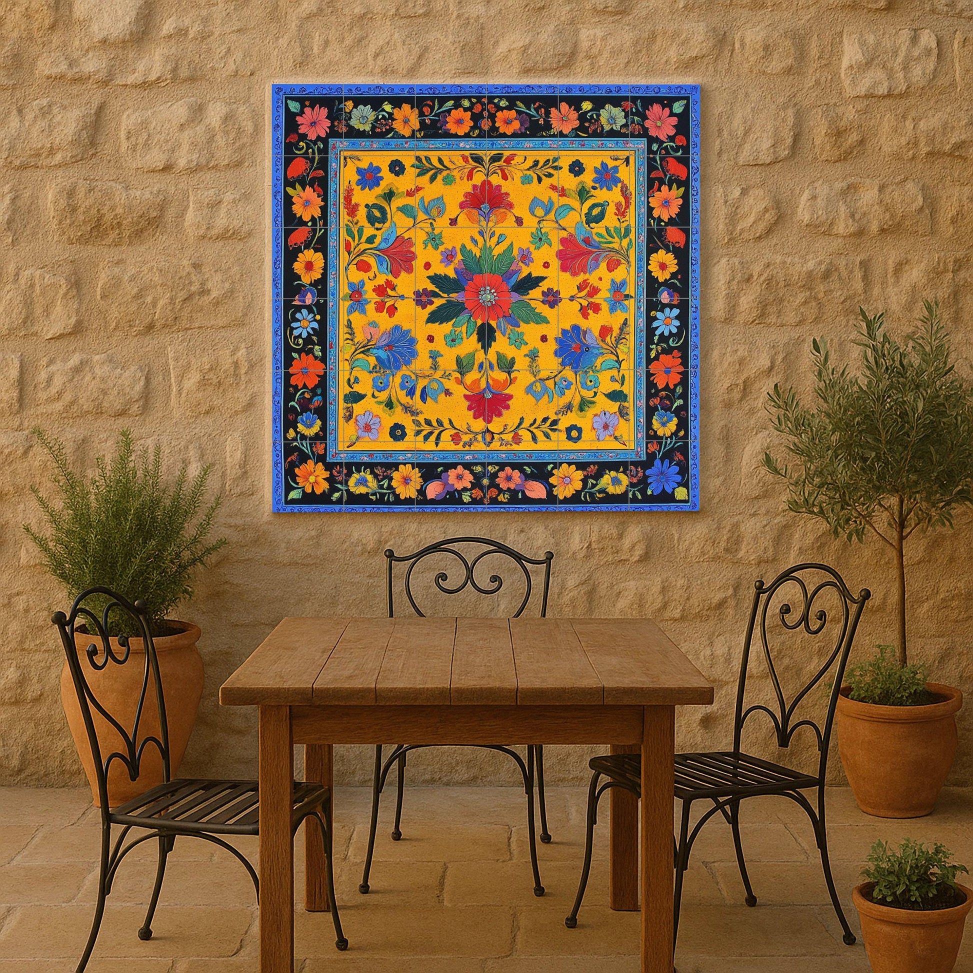 Pakistani — Garden & Scenery Décor · Tile Wall Art