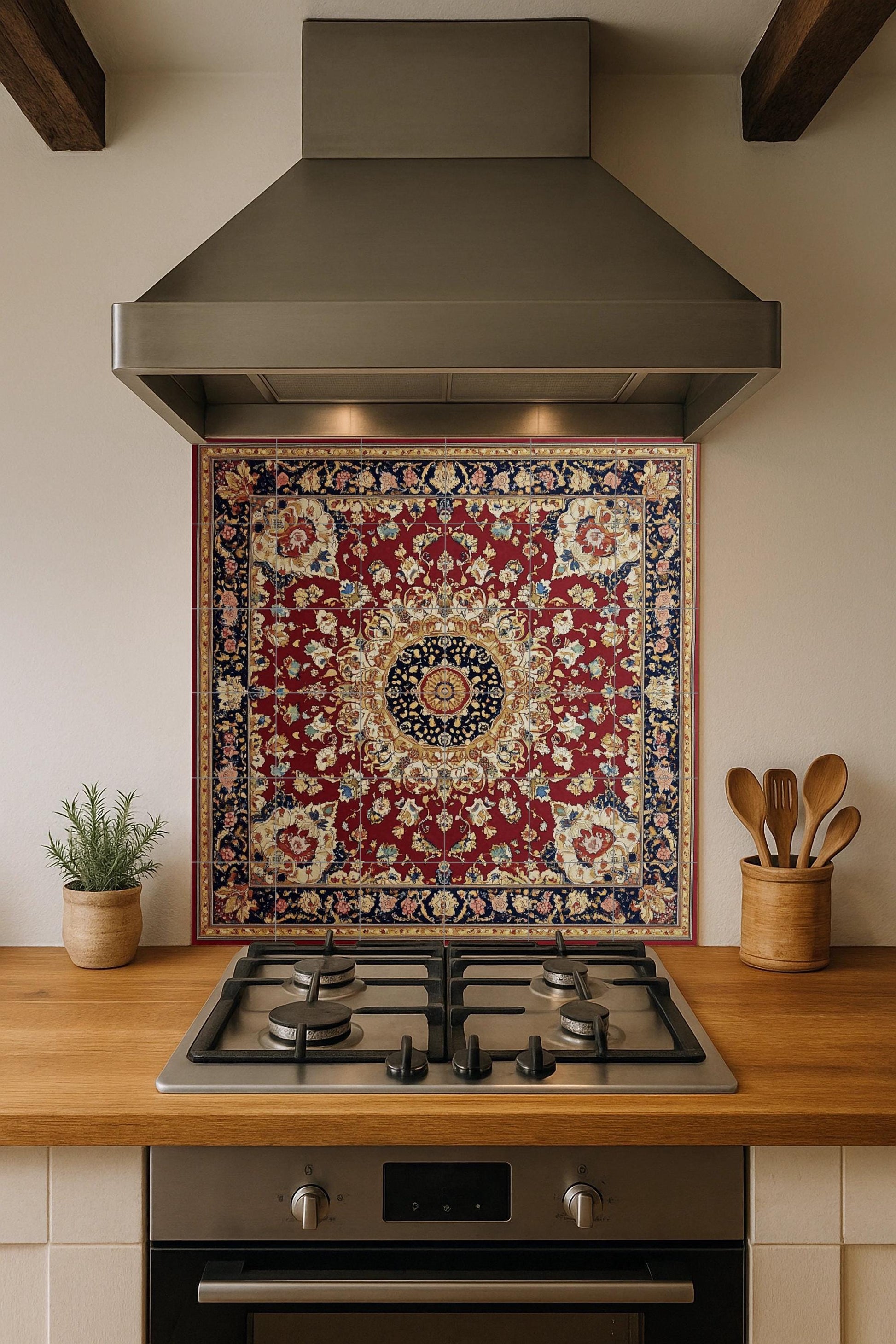 Heritage Persian — Folk & Ornamental Art · Tile Wall Art