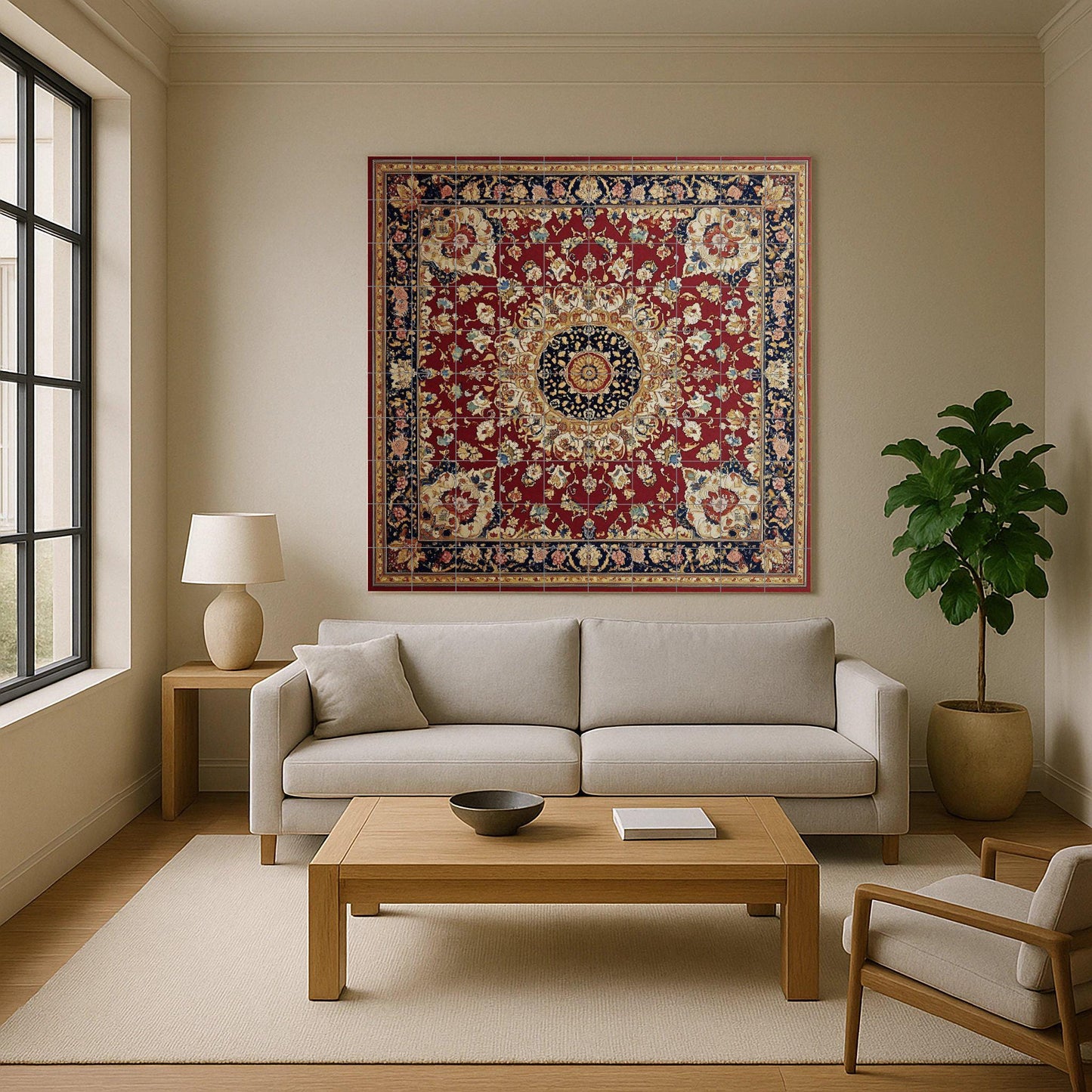 Heritage Persian — Folk & Ornamental Art · Tile Wall Art