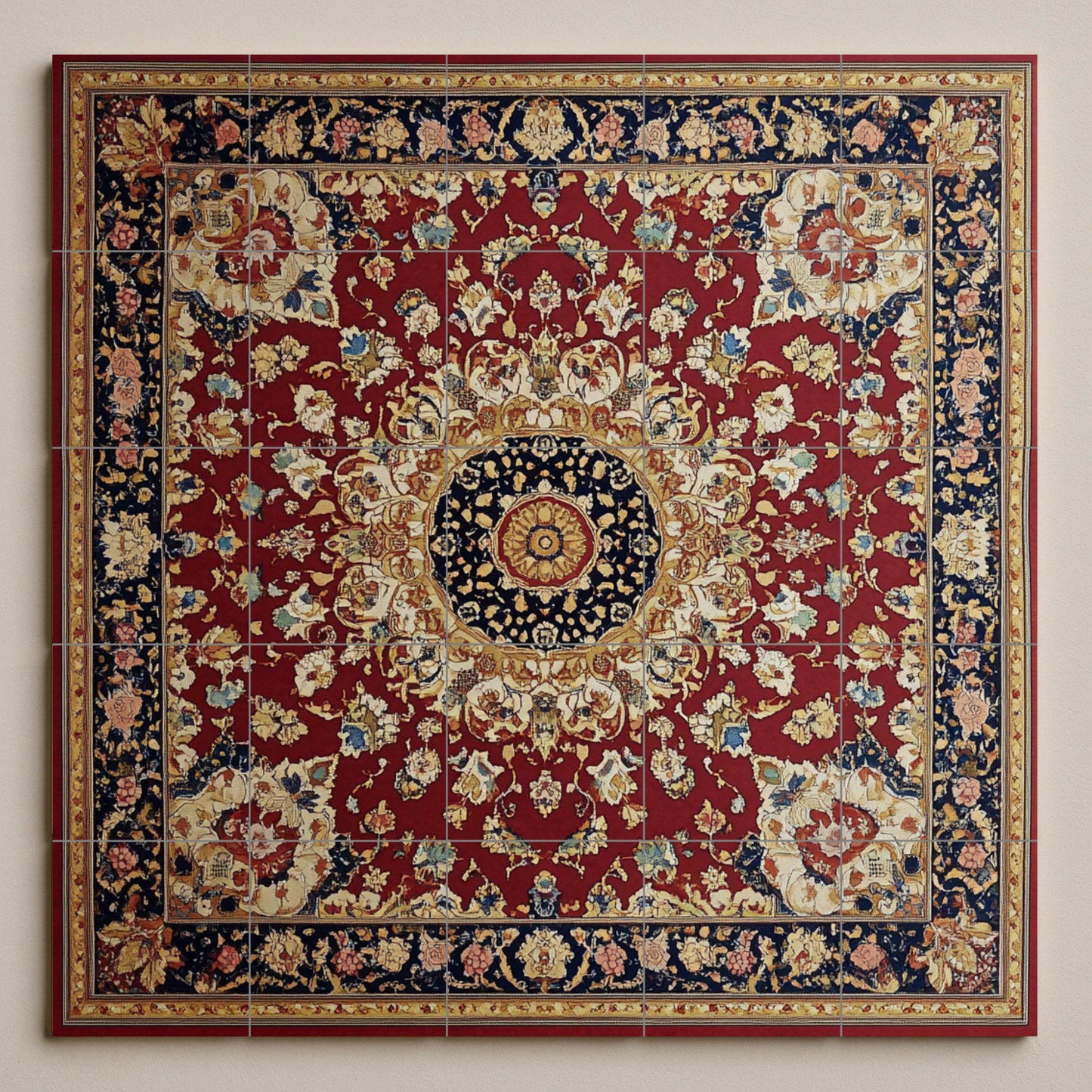Heritage Persian — Folk & Ornamental Art · Tile Wall Art