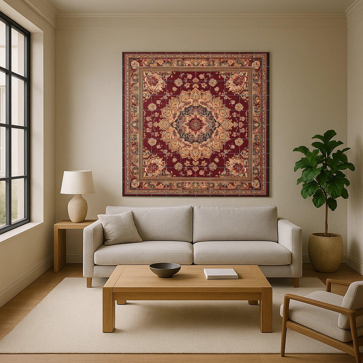 Ceramic Tile Mural: Oriental — Nature Wall Art
