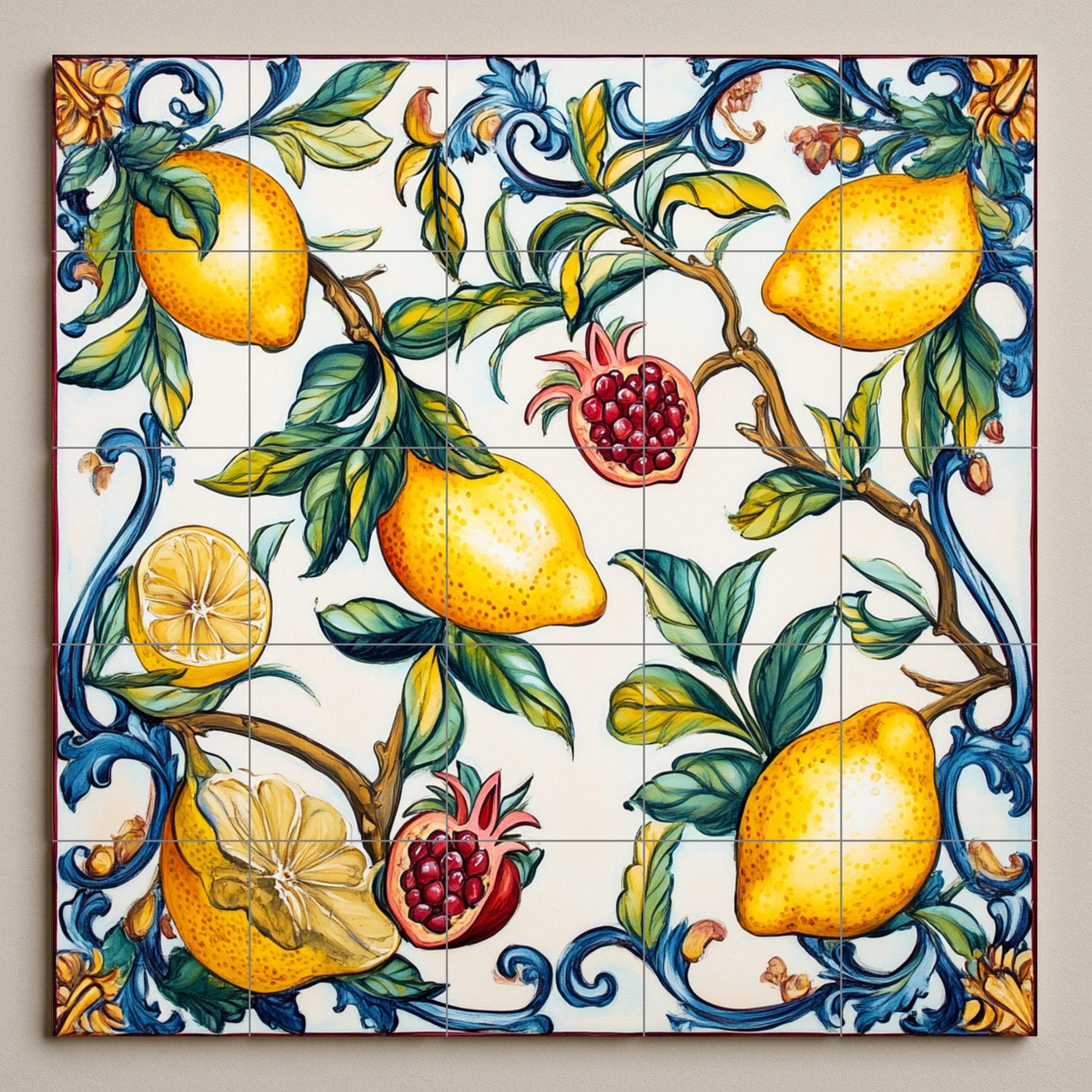 Mural cerámico valenciano