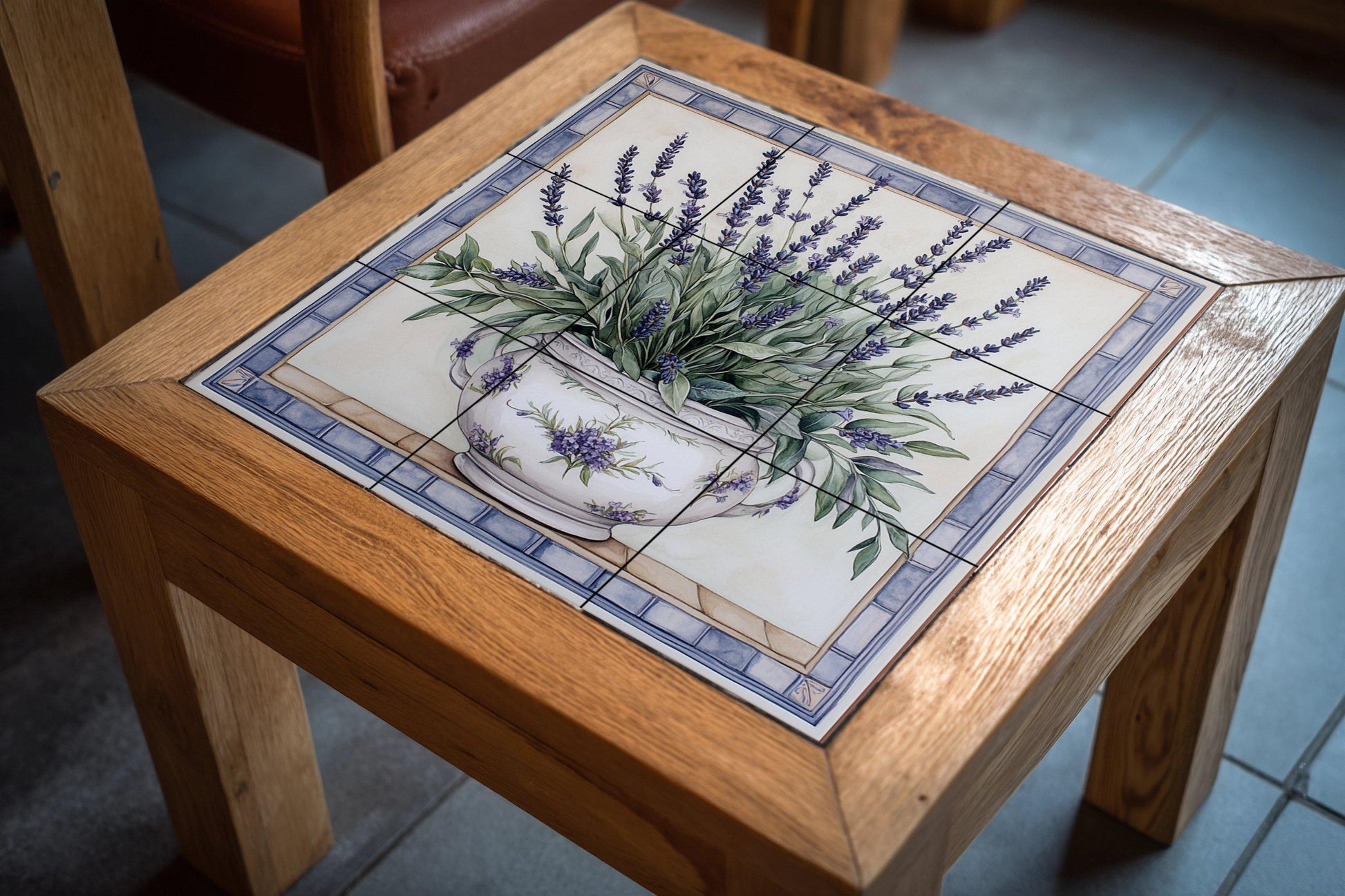 Mural de lavanda provenzal