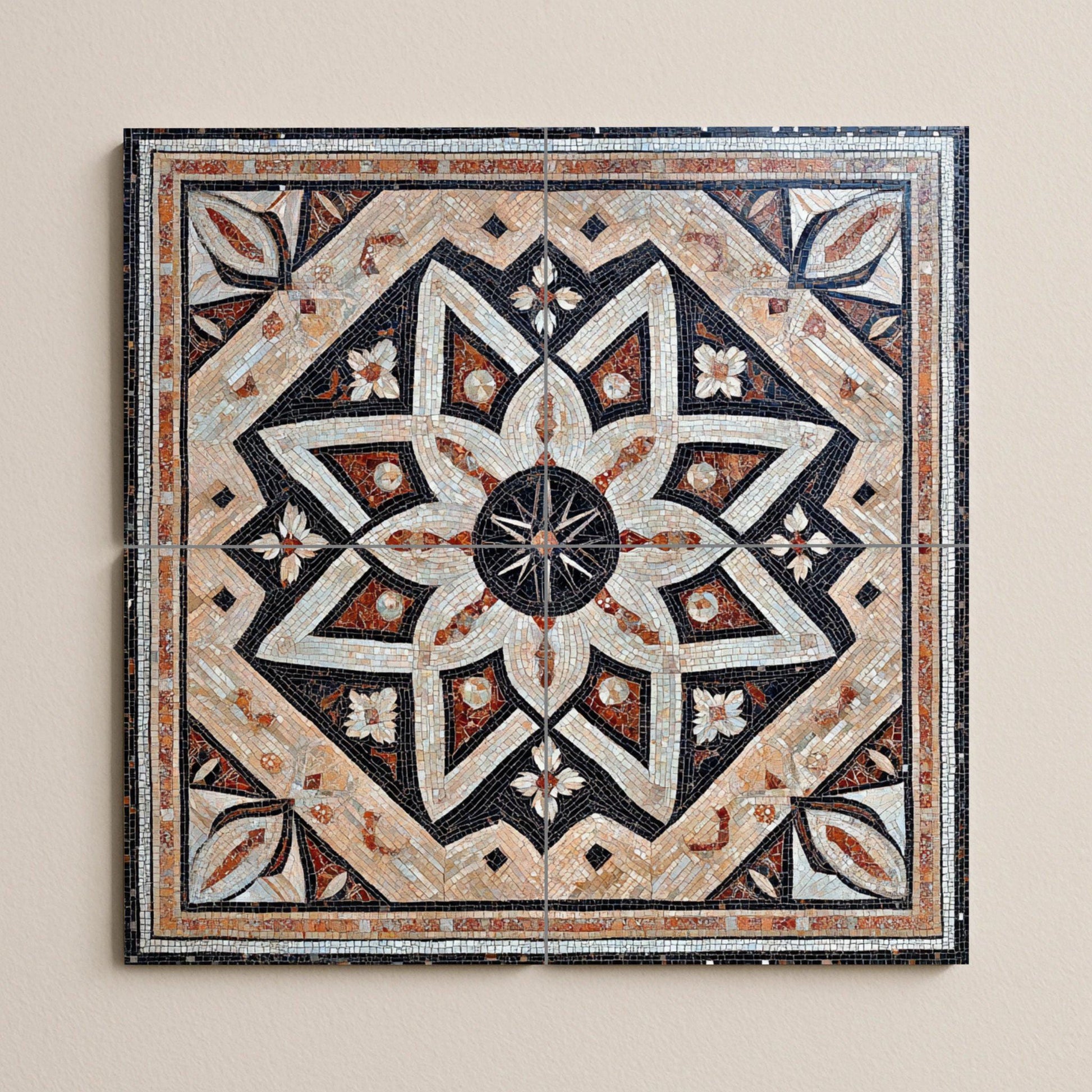 Mosaic sirio · Ceramic Wall Mural — City & Landmark Art