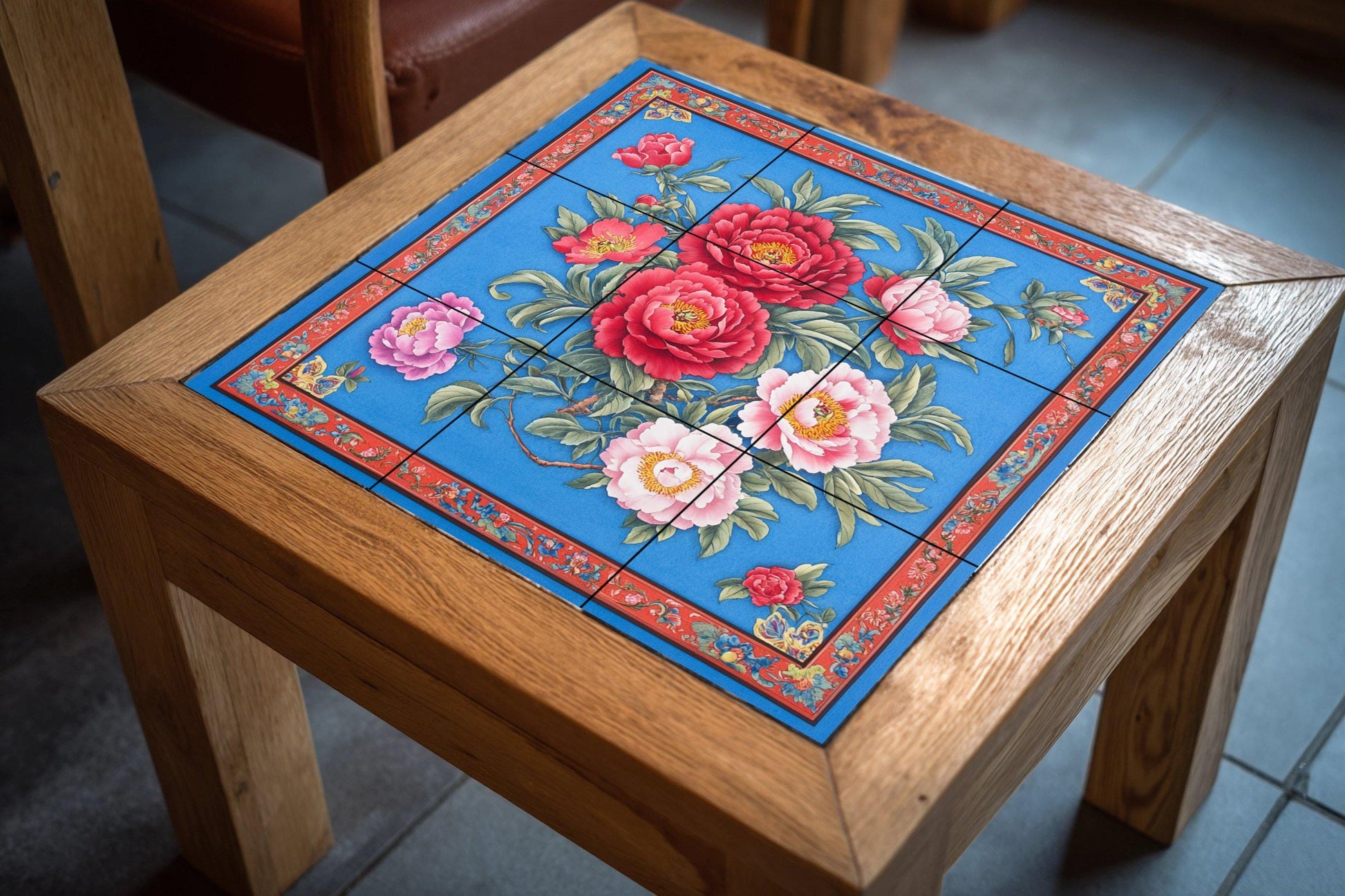 Fliesenbild Gran Wandbild Floral von cerámica — Blumen & Landschaften