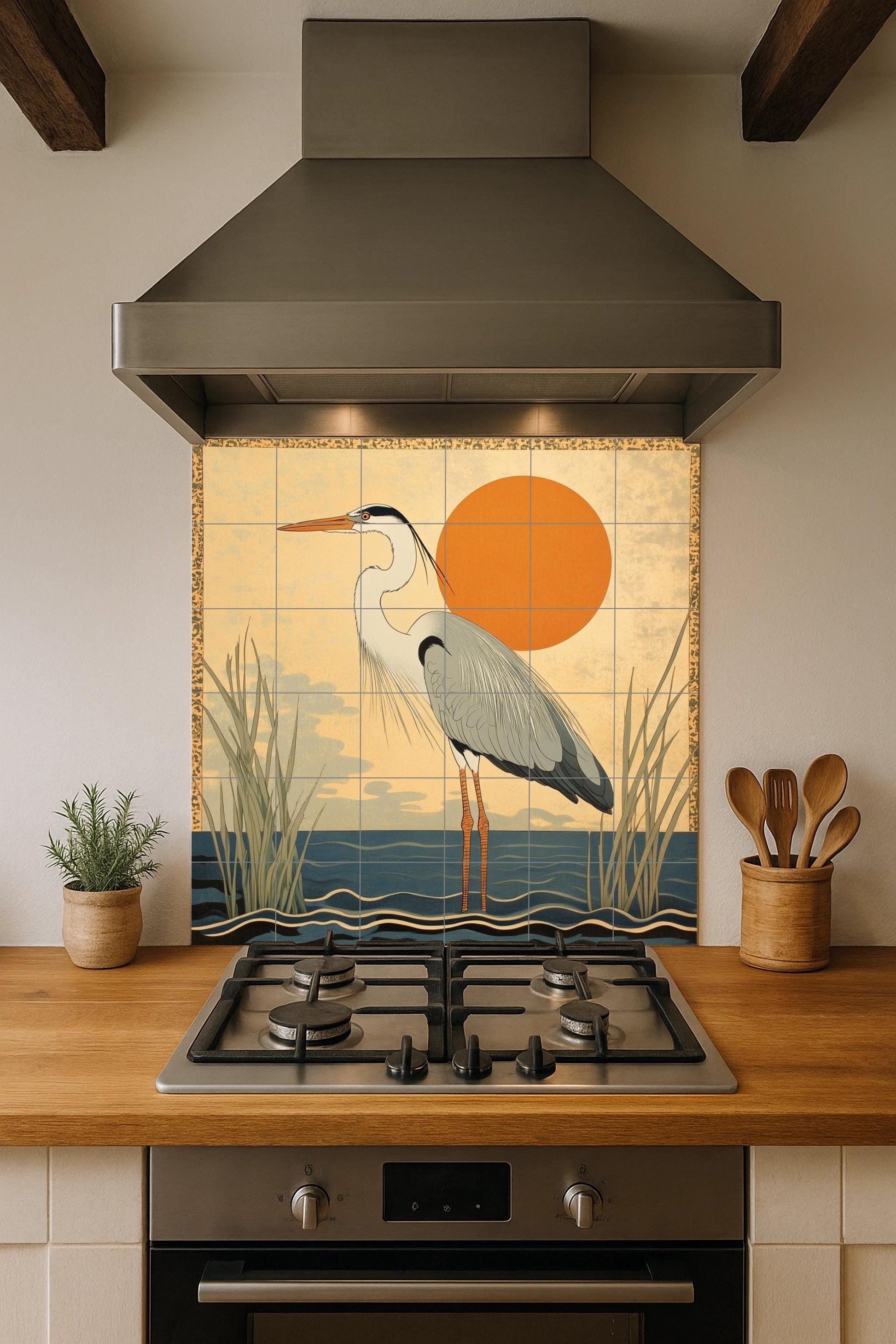 Mural cerámico Golden Horizon
