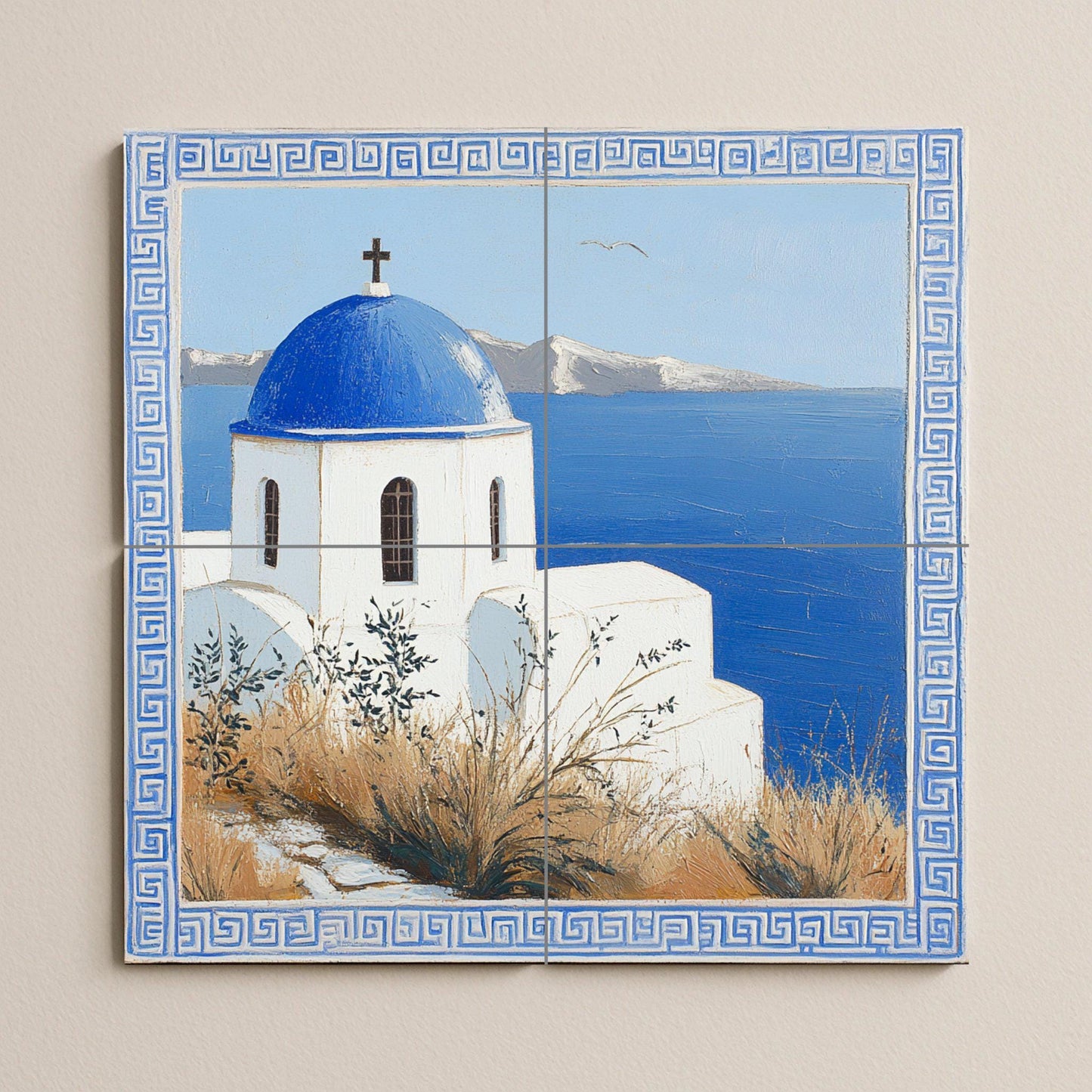 Horizonte du Égée — Art Marin et Côtier, Art Mural en Céramique