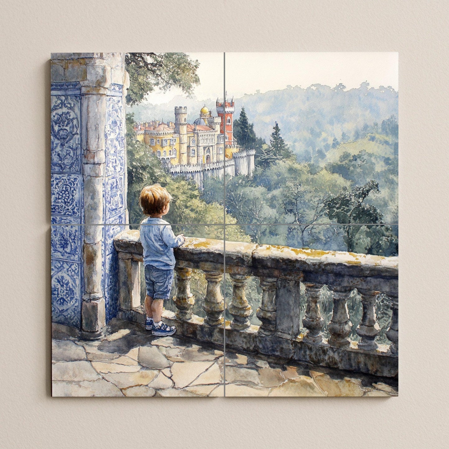 Mural cerámico del Palacio de los Niños