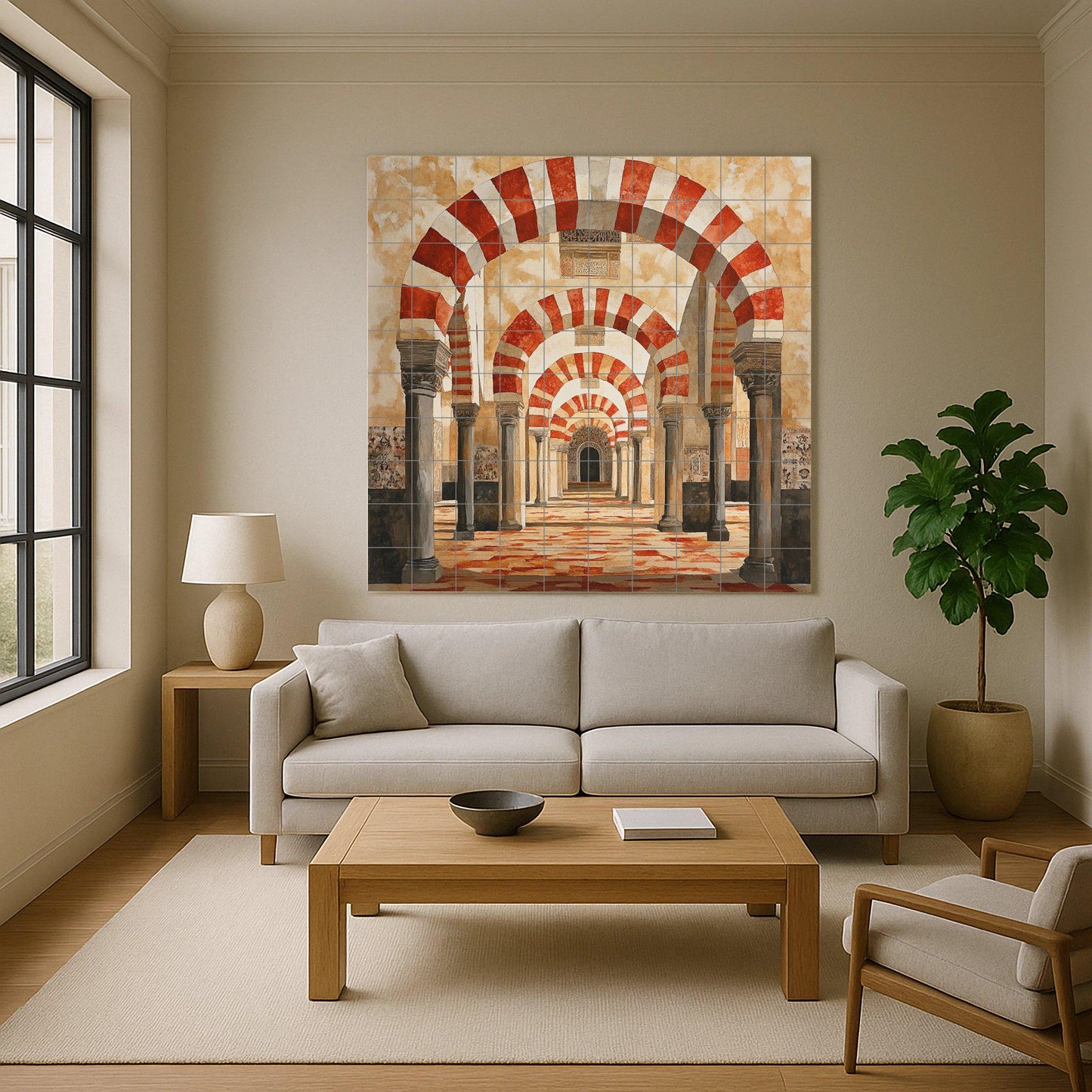 Cordobés — Folk & Ornamental Art · Ceramic Tile Mural