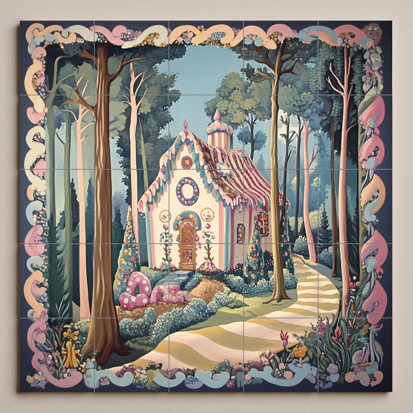 Hansel e Gretel · Murale Ceramico — Leggende ed Epica