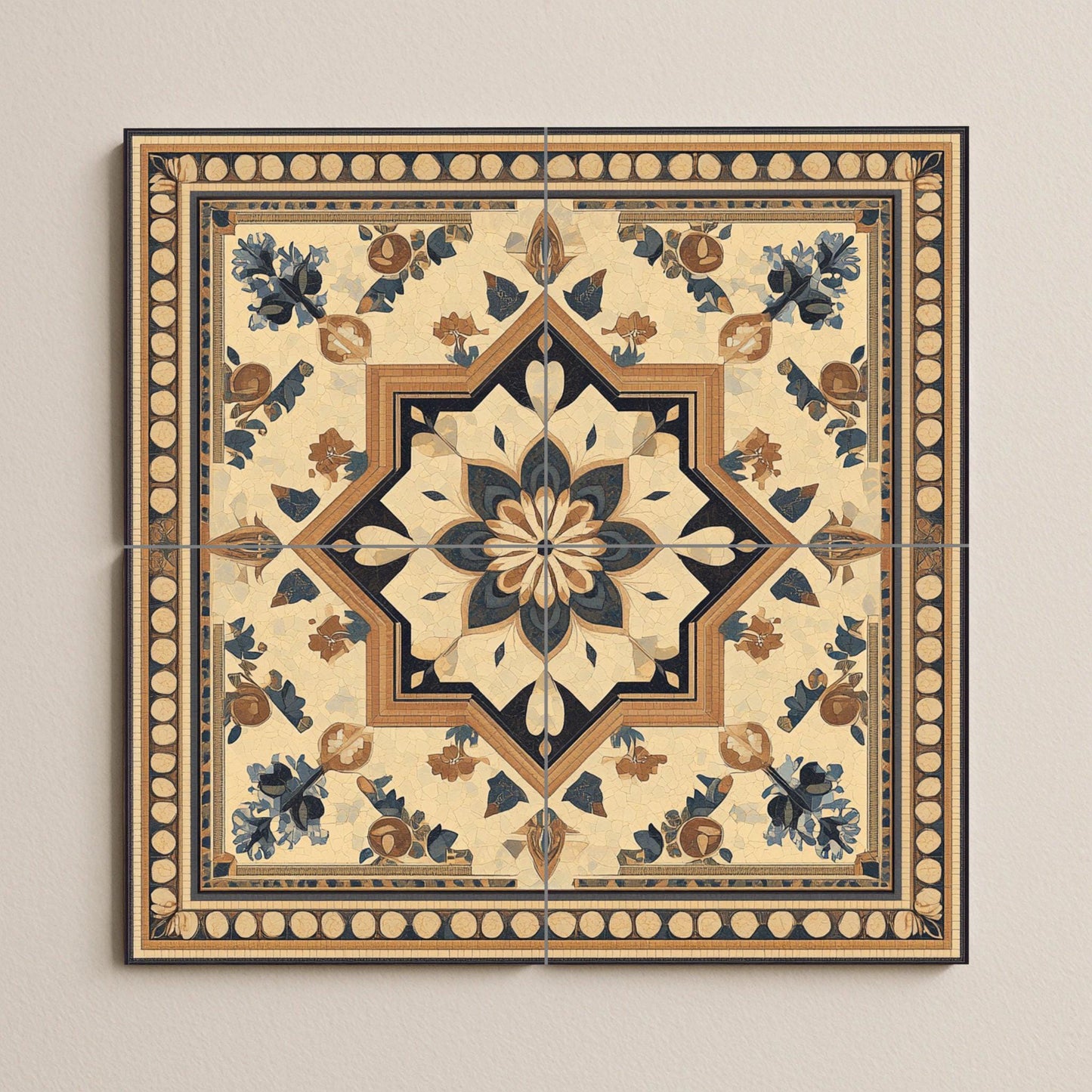 En tonos desérticos — Nature Wall Art · Ceramic Tile Mural