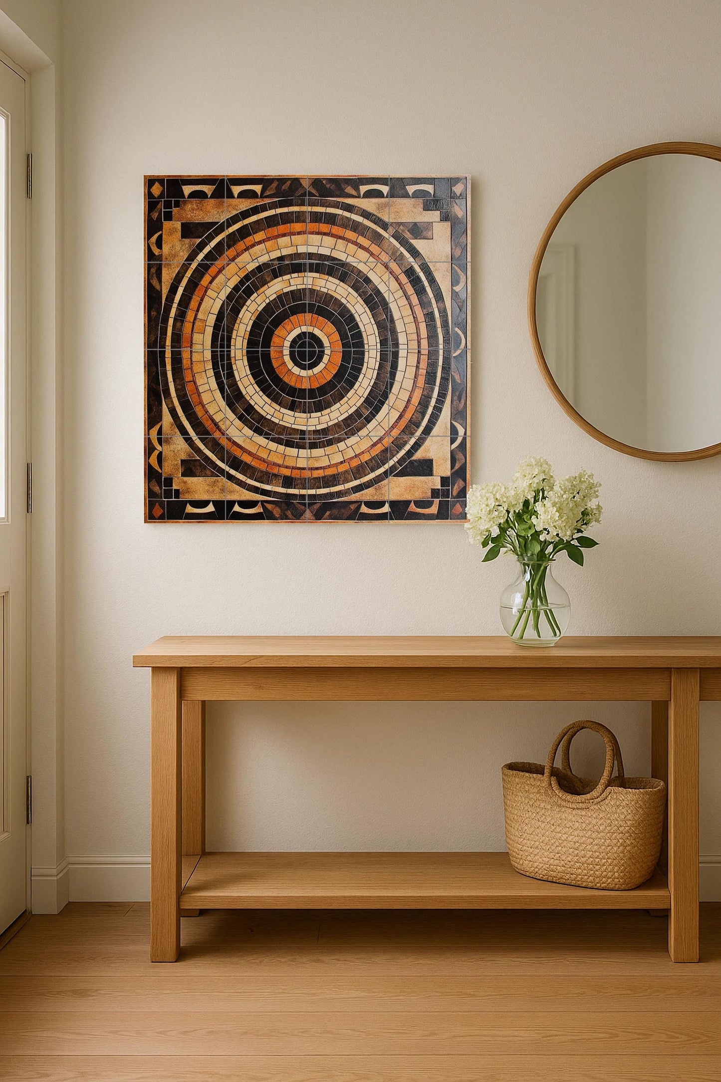 Style Mosaic — Folk & Ornamental Art · Tile Wall Art