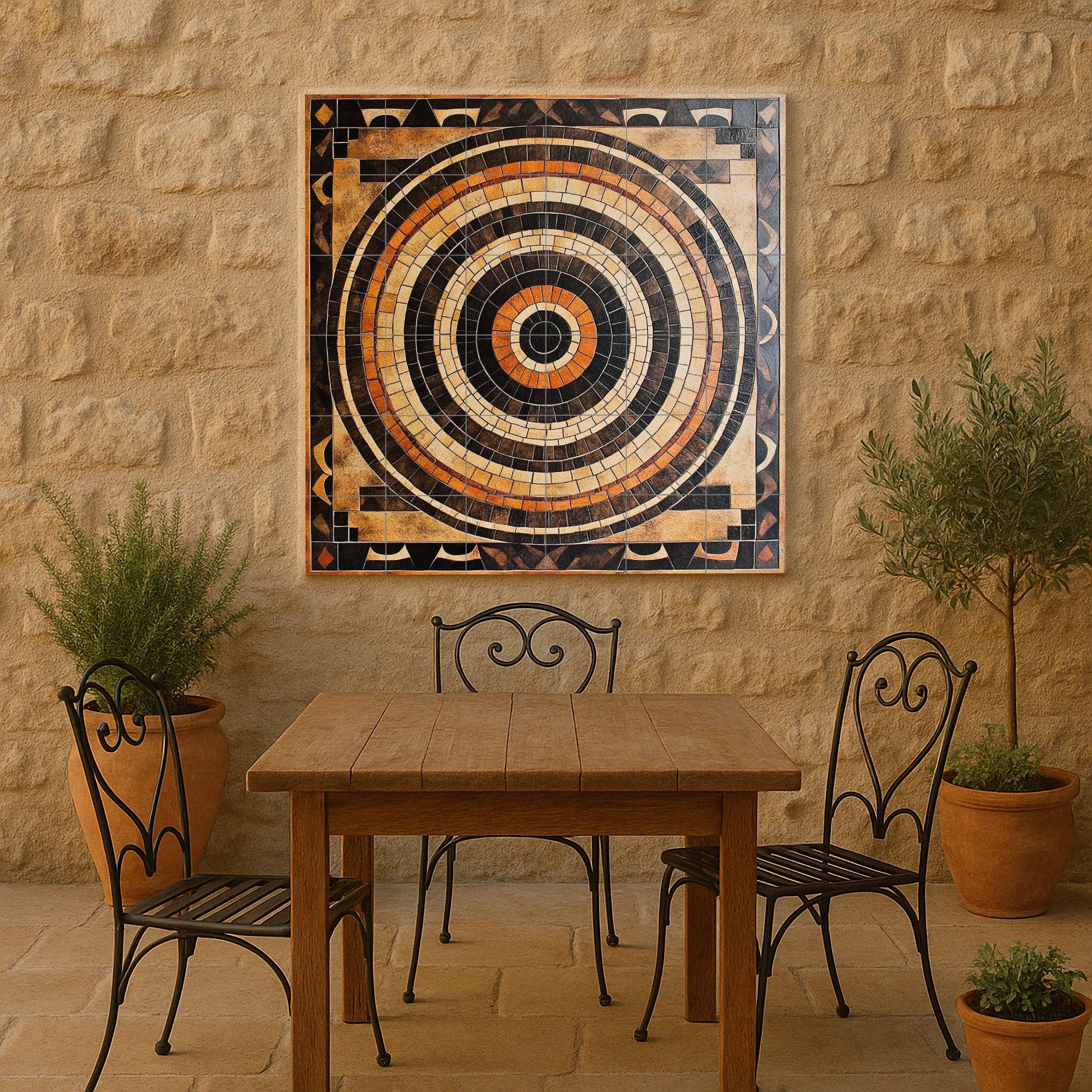 Style Mosaic — Folk & Ornamental Art · Tile Wall Art