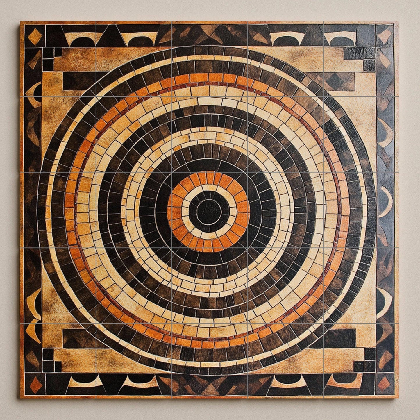 Style Mosaic — Folk & Ornamental Art · Tile Wall Art