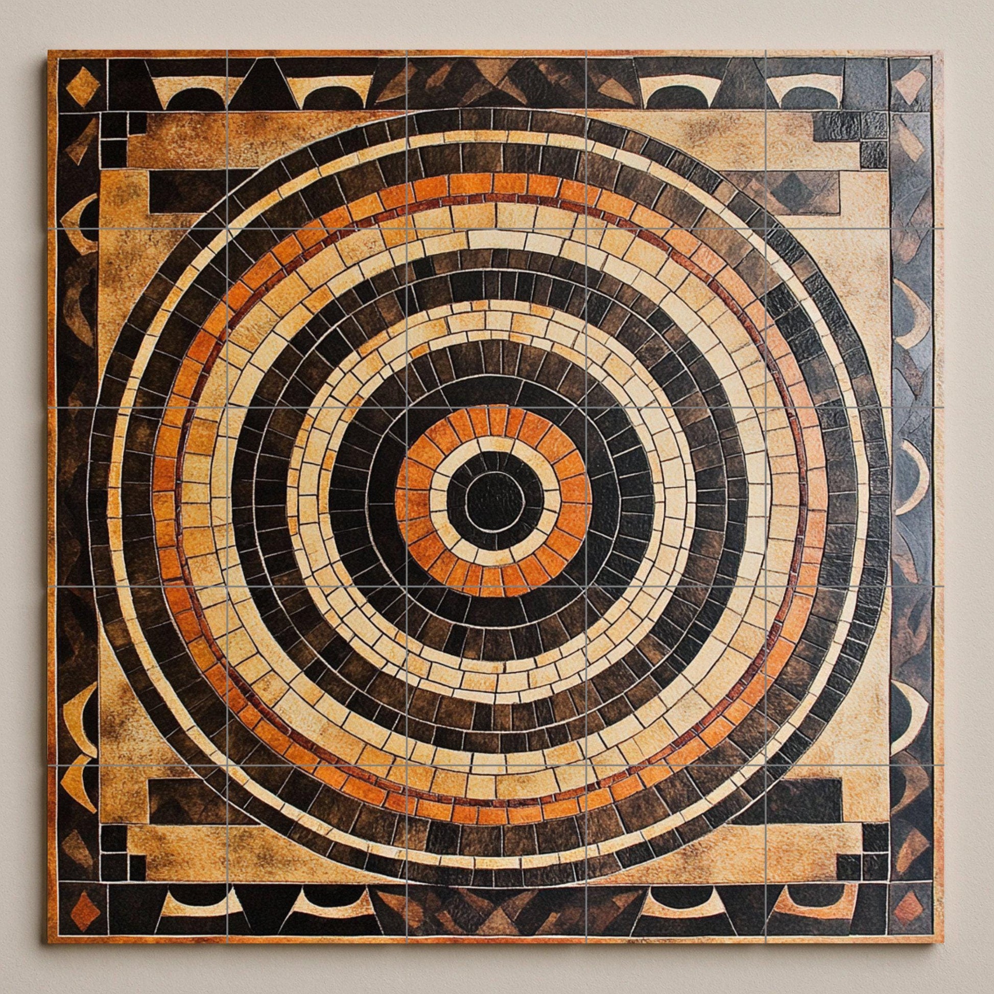 Style Mosaic — Folk & Ornamental Art · Tile Wall Art