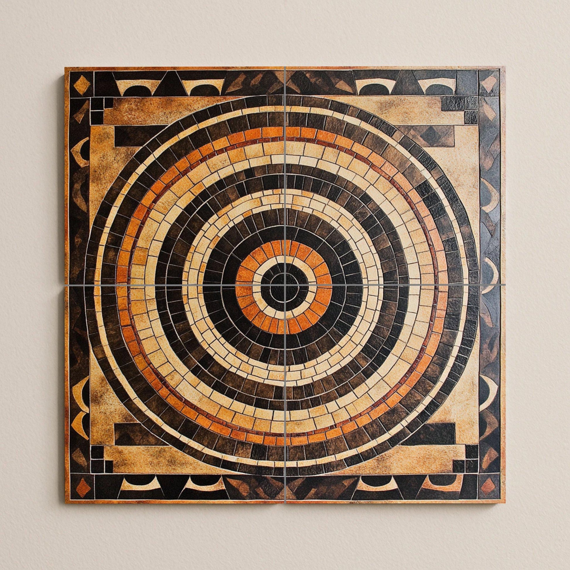 Style Mosaic — Folk & Ornamental Art · Tile Wall Art