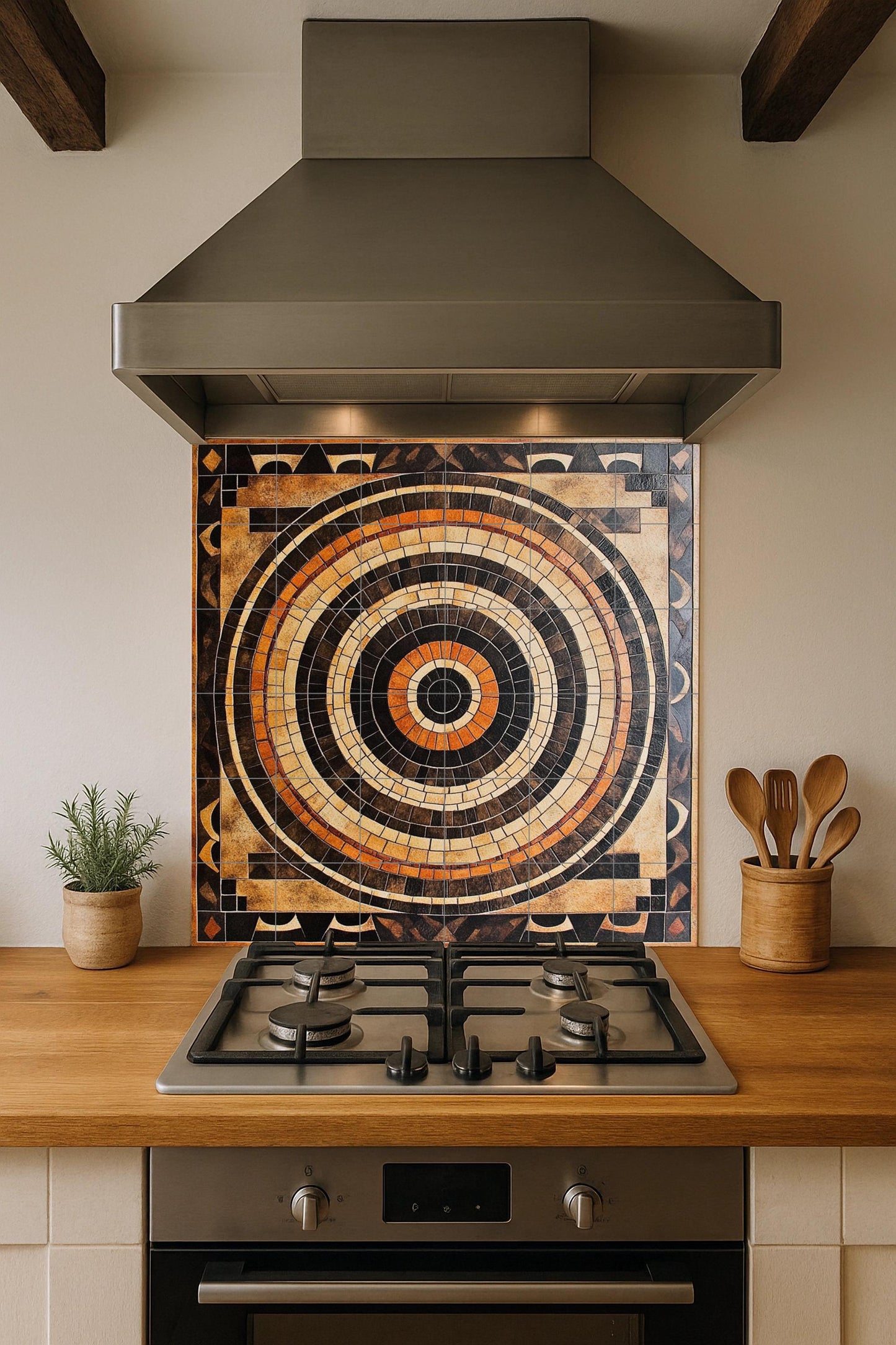 Style Mosaic — Folk & Ornamental Art · Tile Wall Art