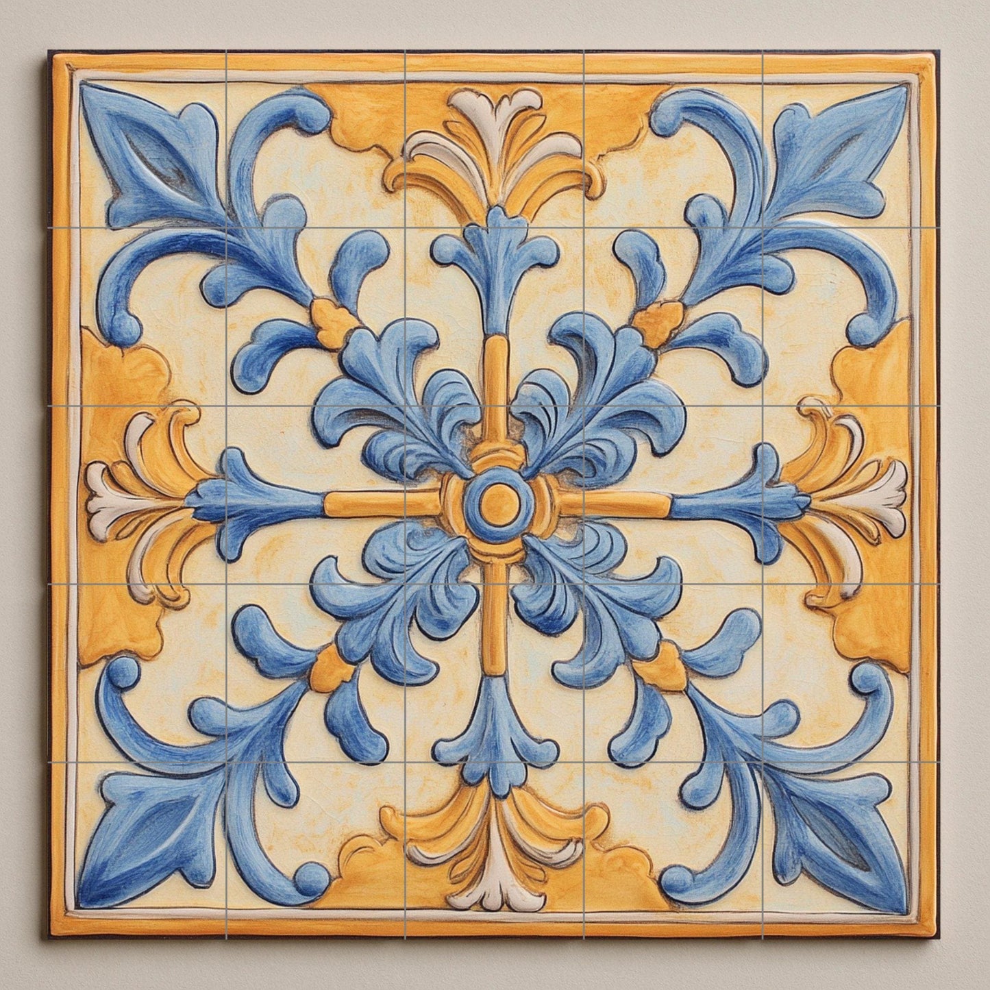 Mediterranean — Culinary Wall Décor · Ceramic Tile Mural