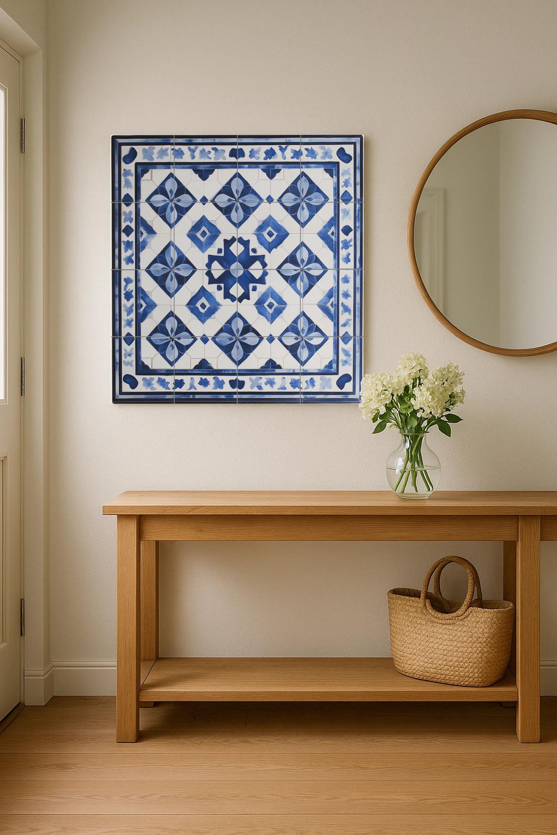 Tunecino — Sea & Coastal Art · Ceramic Tile Mural