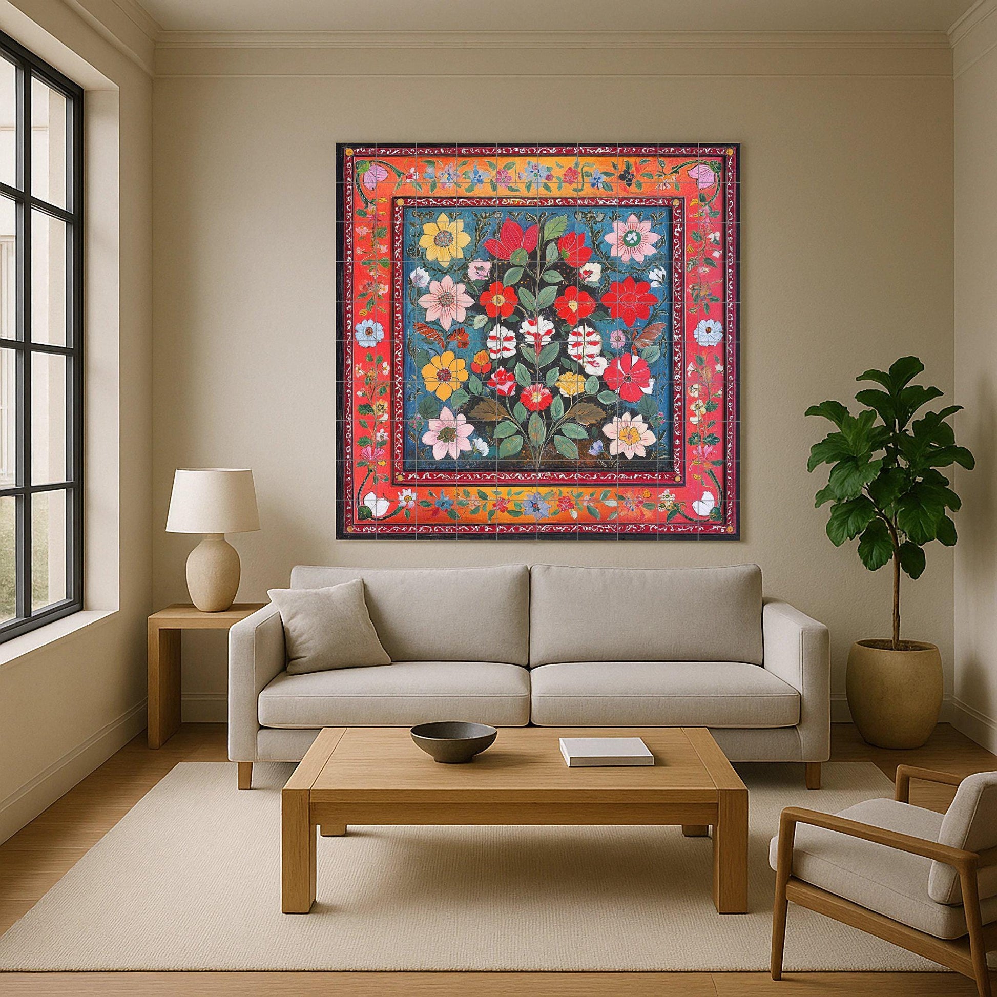 Pakistani — Garden & Scenery Décor · Tile Wall Art