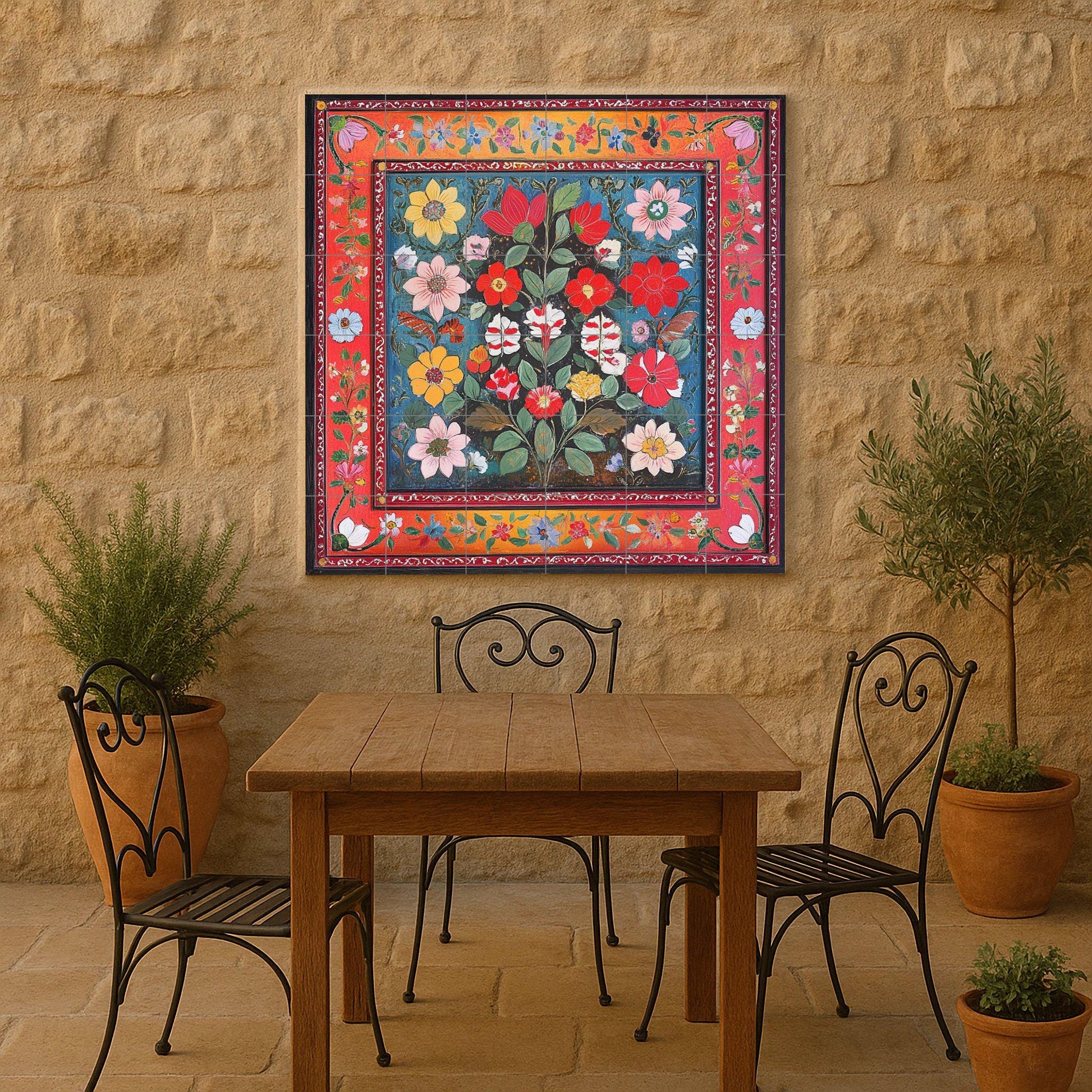 Pakistani — Garden & Scenery Décor · Tile Wall Art