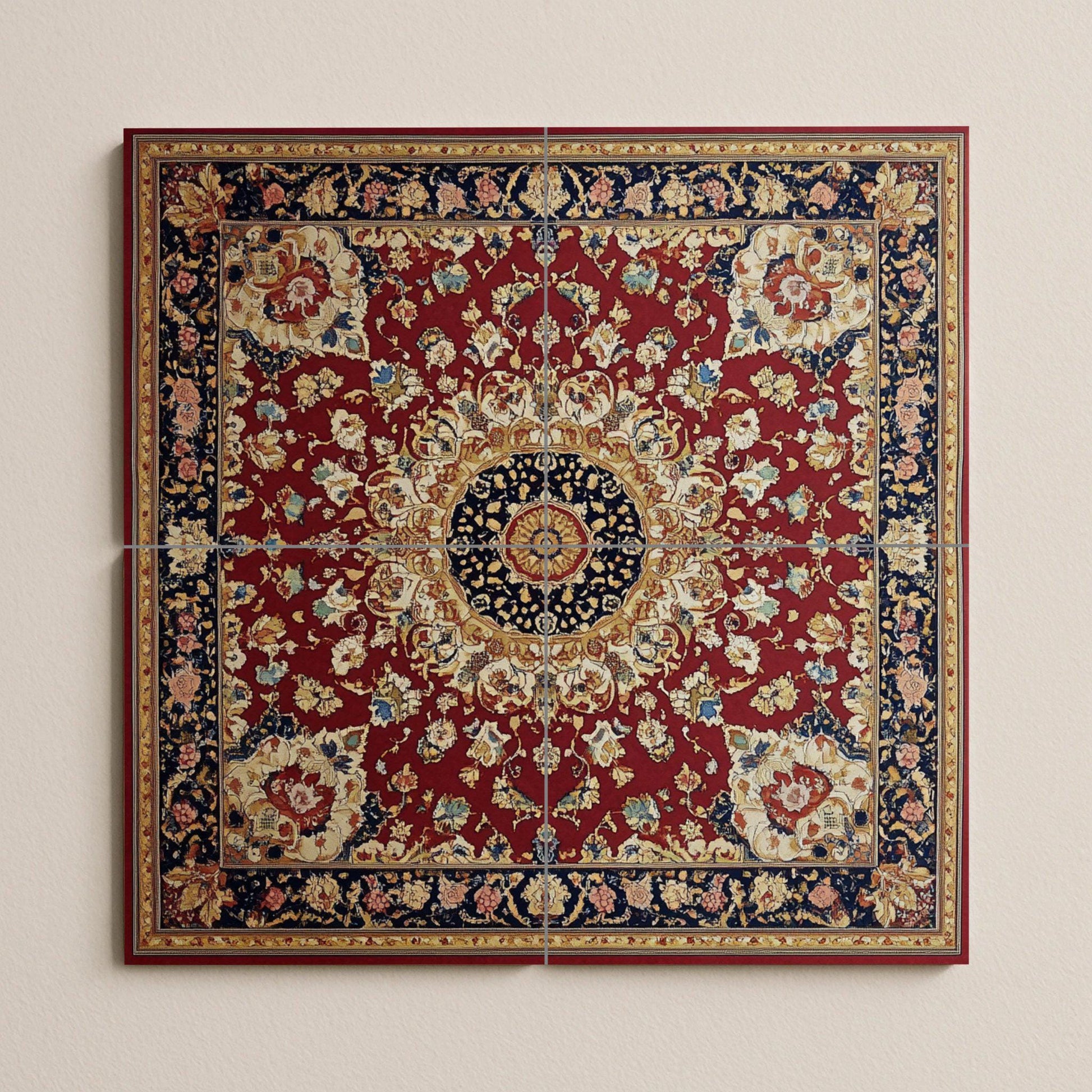 Heritage Persian — Folk & Ornamental Art · Tile Wall Art