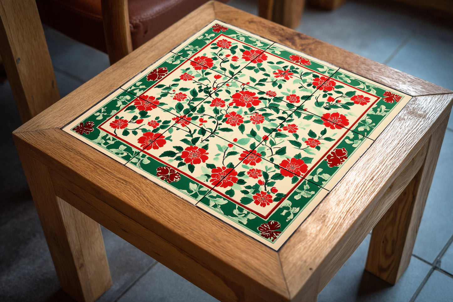 Vietnamita Dong Ho — Garden & Scenery Décor · Tile Wall Art