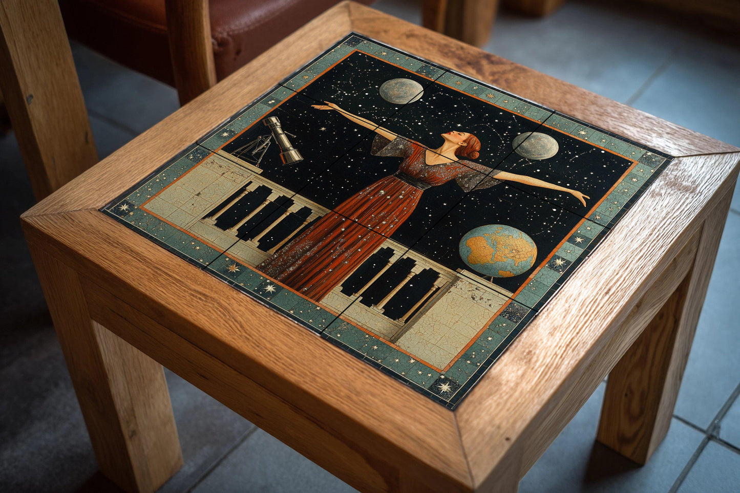 Astronómico · Murale Ceramico — Scena Mitologica