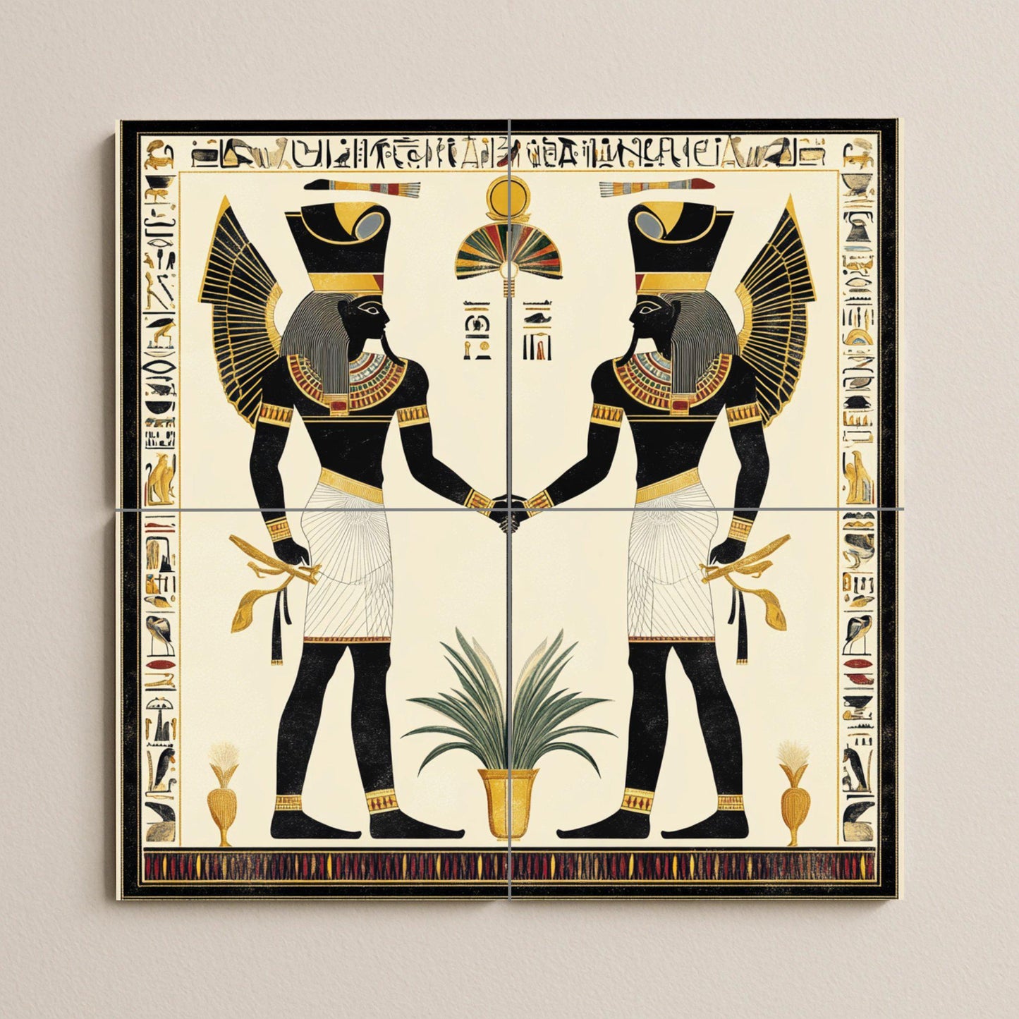 Fliesenbild Des Antik Egipto — Antiker Sagen-Dekor