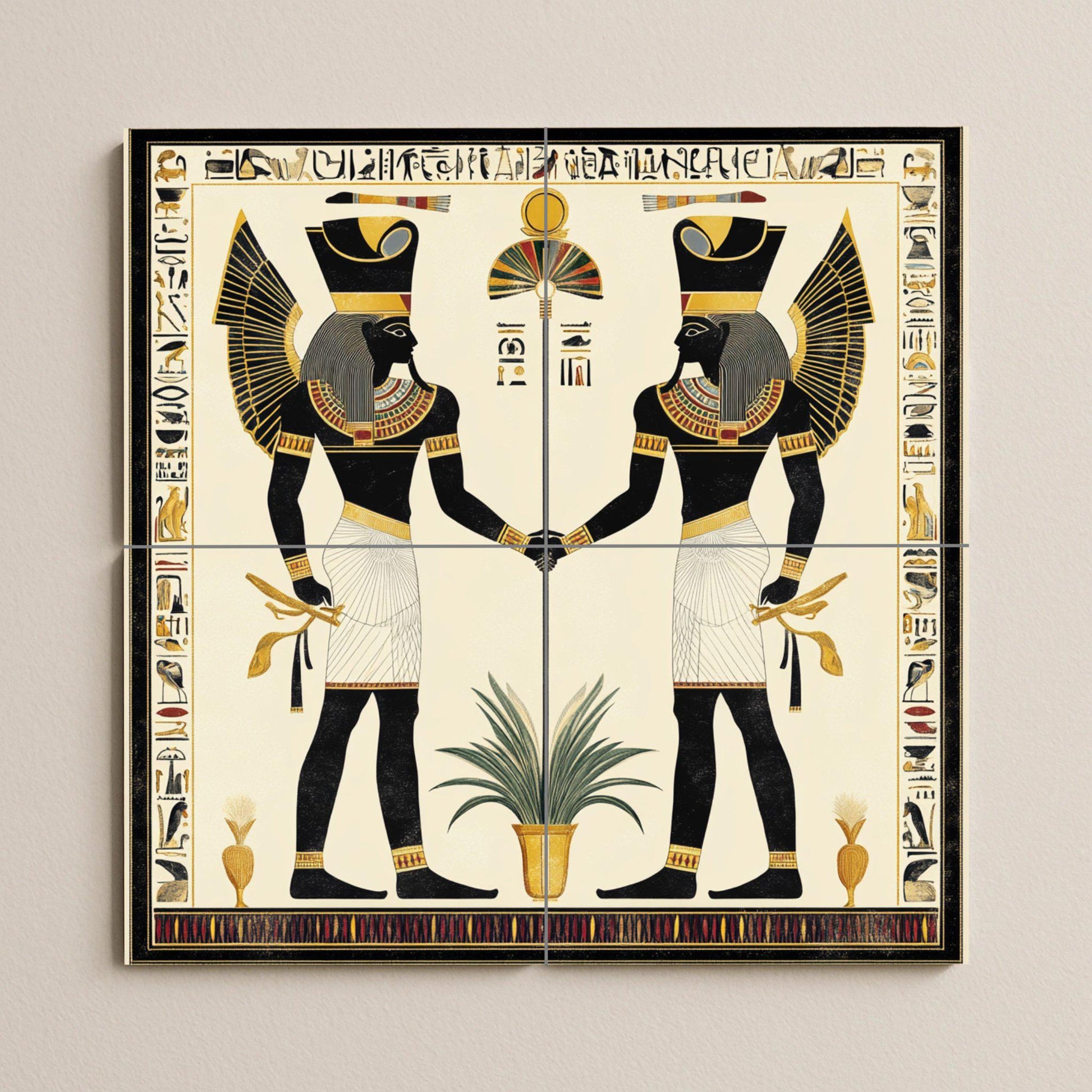 Fliesenbild Des Antik Egipto — Antiker Sagen-Dekor