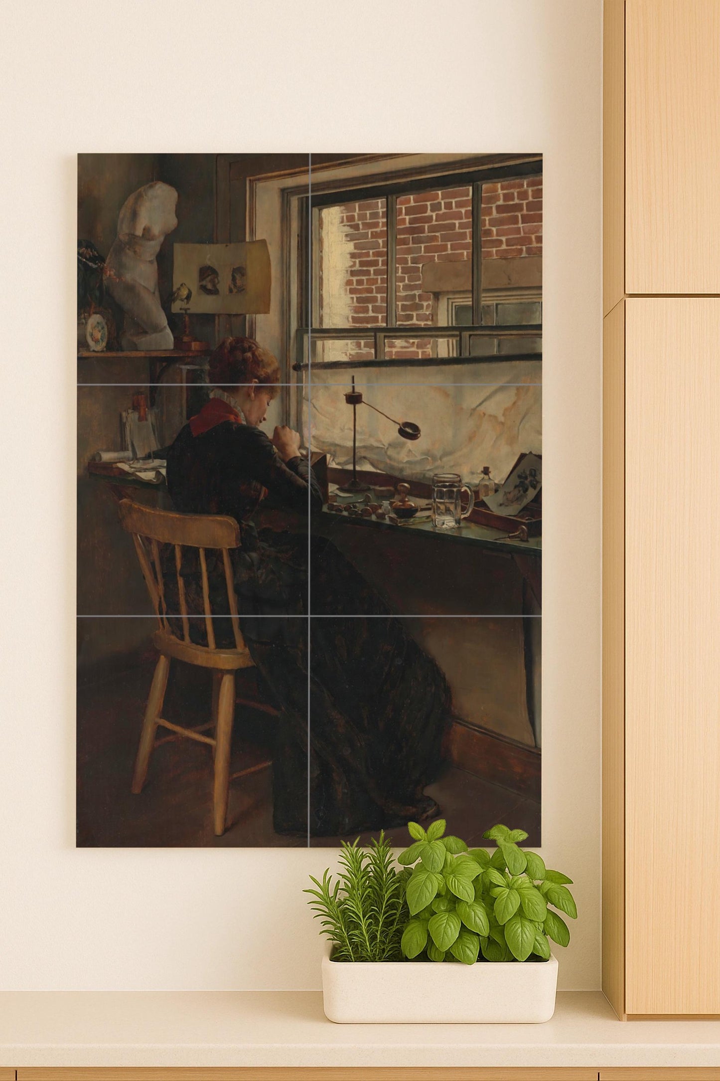 Atelier · Fresque Céramique — Décor d'Art Populaire