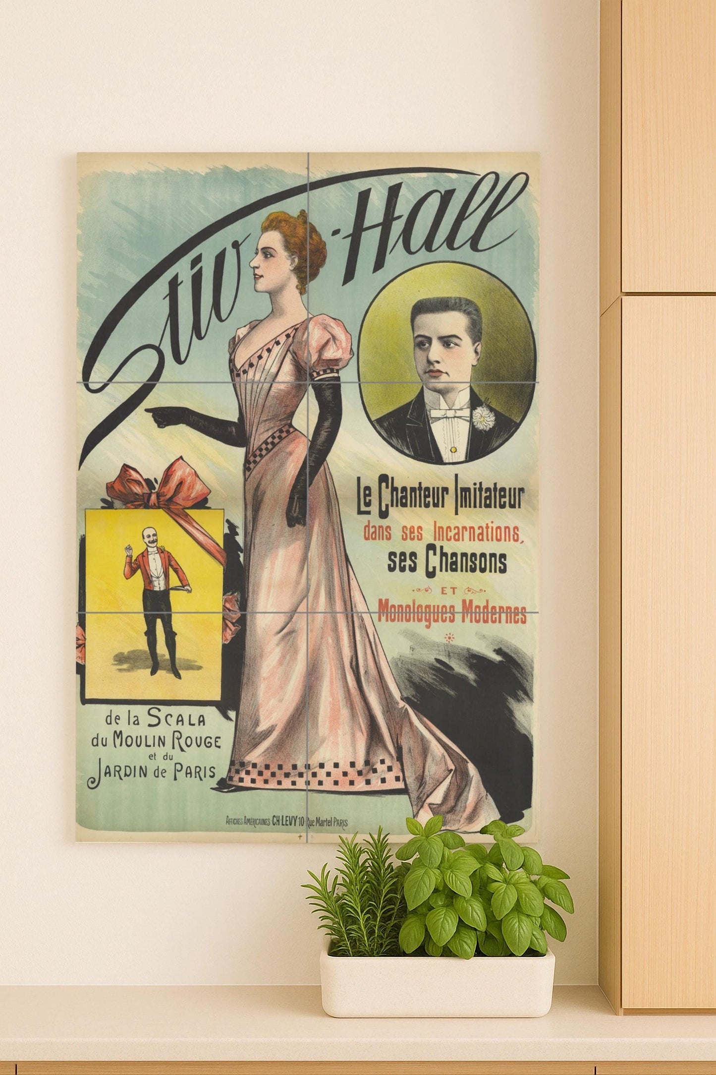 Póster francés de la Belle Époque