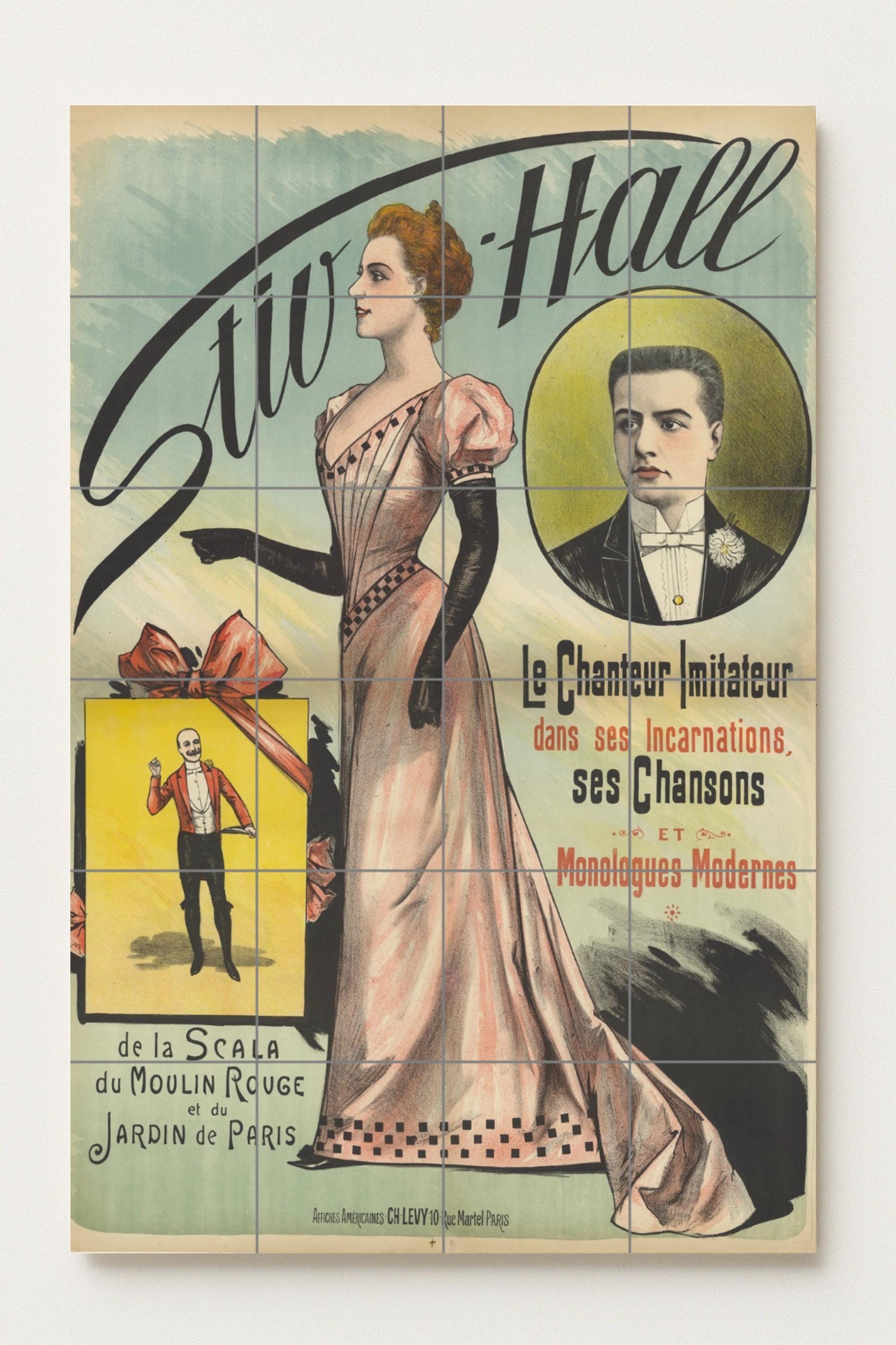 Póster francés de la Belle Époque