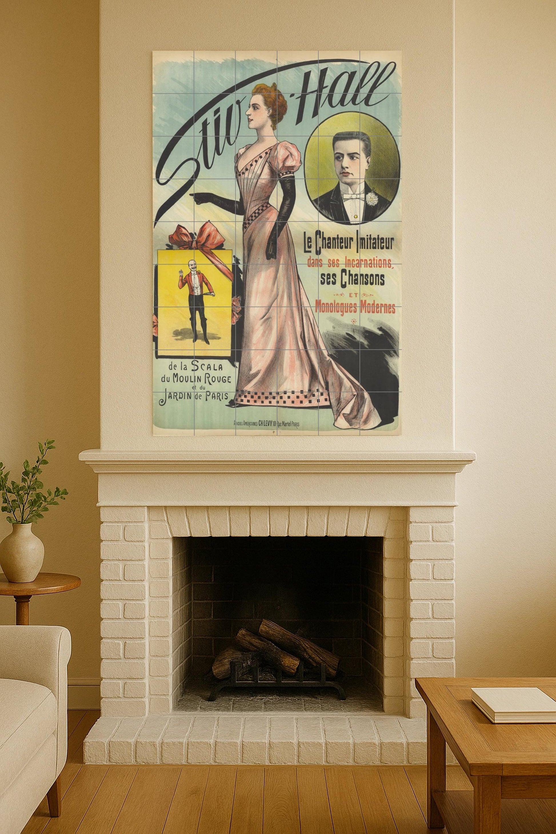 Póster francés de la Belle Époque