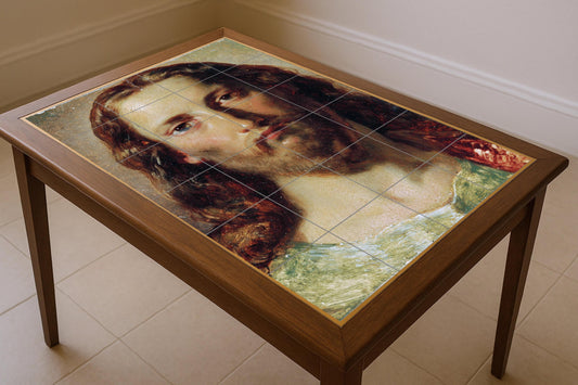 Rostro de Cristo — Cerámica de Jesús en estilo clásico
