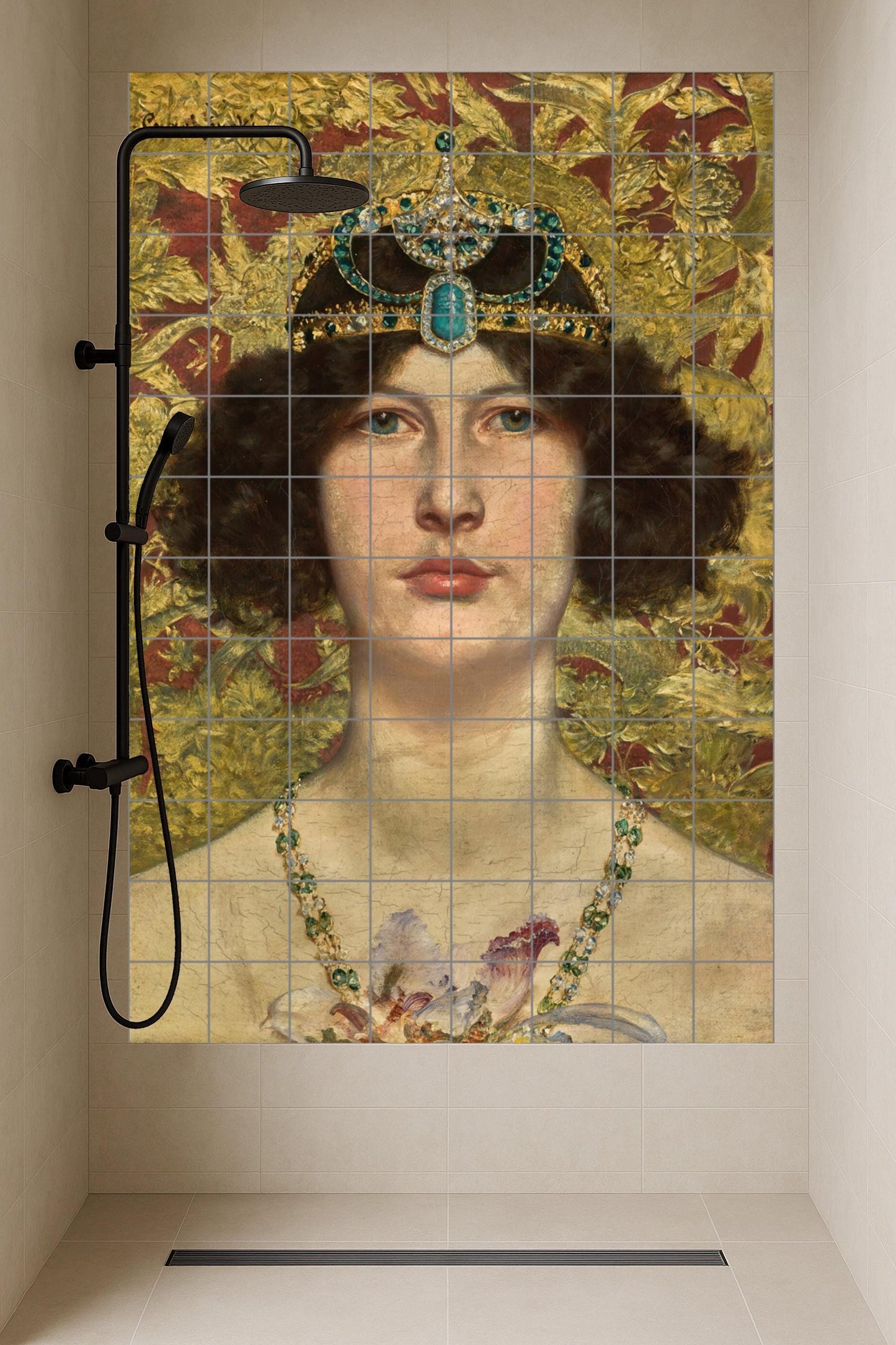Fresque en Carrelage Cleopatra — Art de Galerie