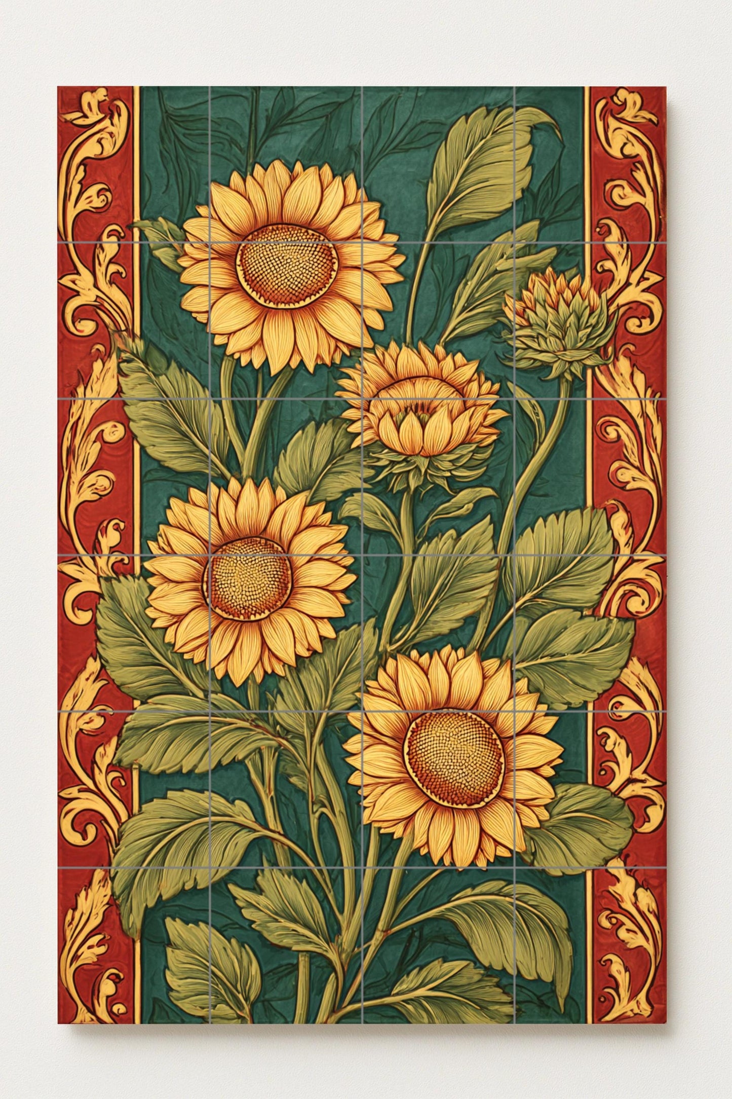 Sinfonía de Girasoles Dorados