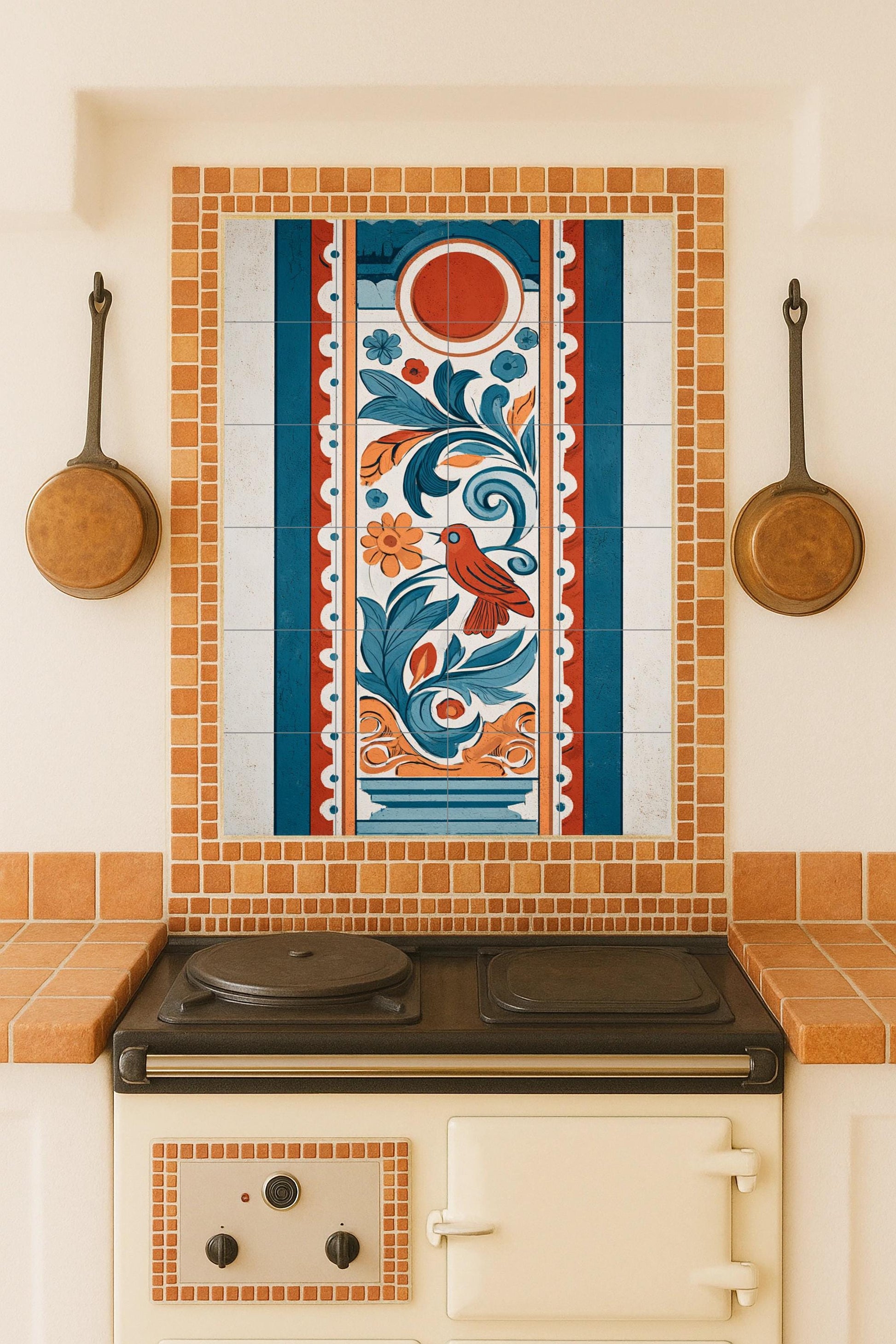 Córdoba — Arte Marittima in Piastrelle, Arte da Parete in Ceramica