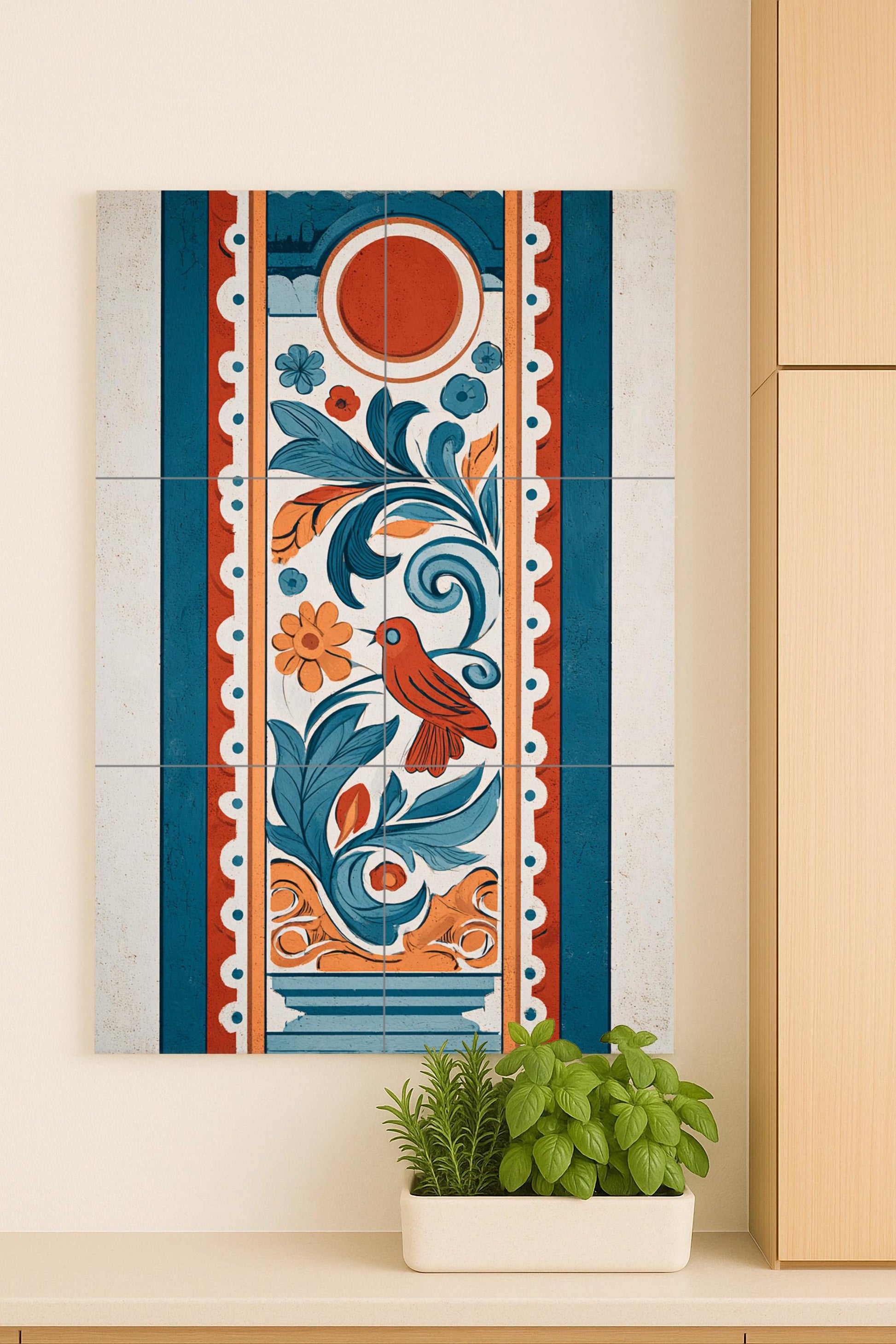 Córdoba — Arte Marittima in Piastrelle, Arte da Parete in Ceramica