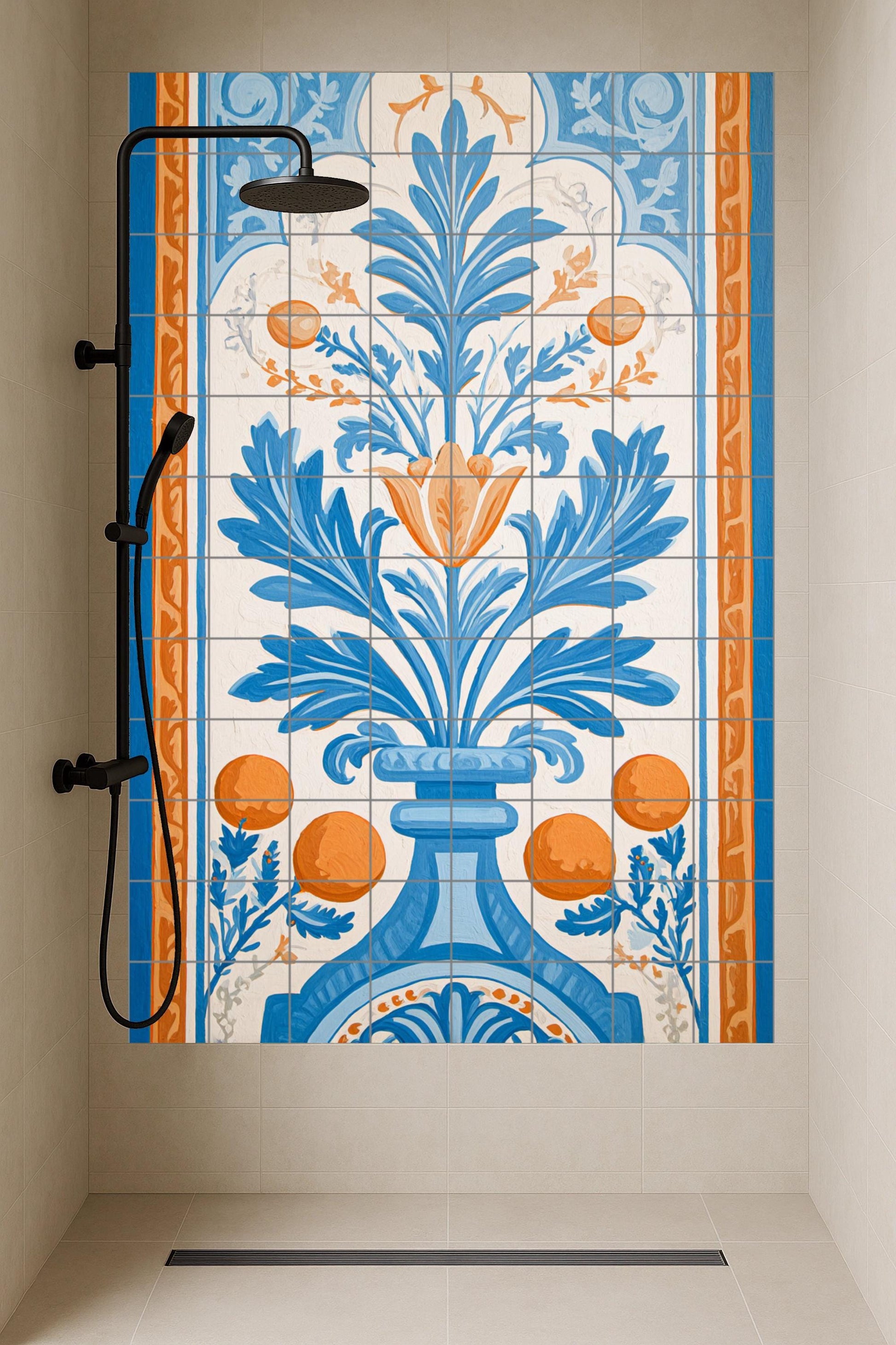 Marbella · Keramik-Wandbild — Natur-Wandkunst