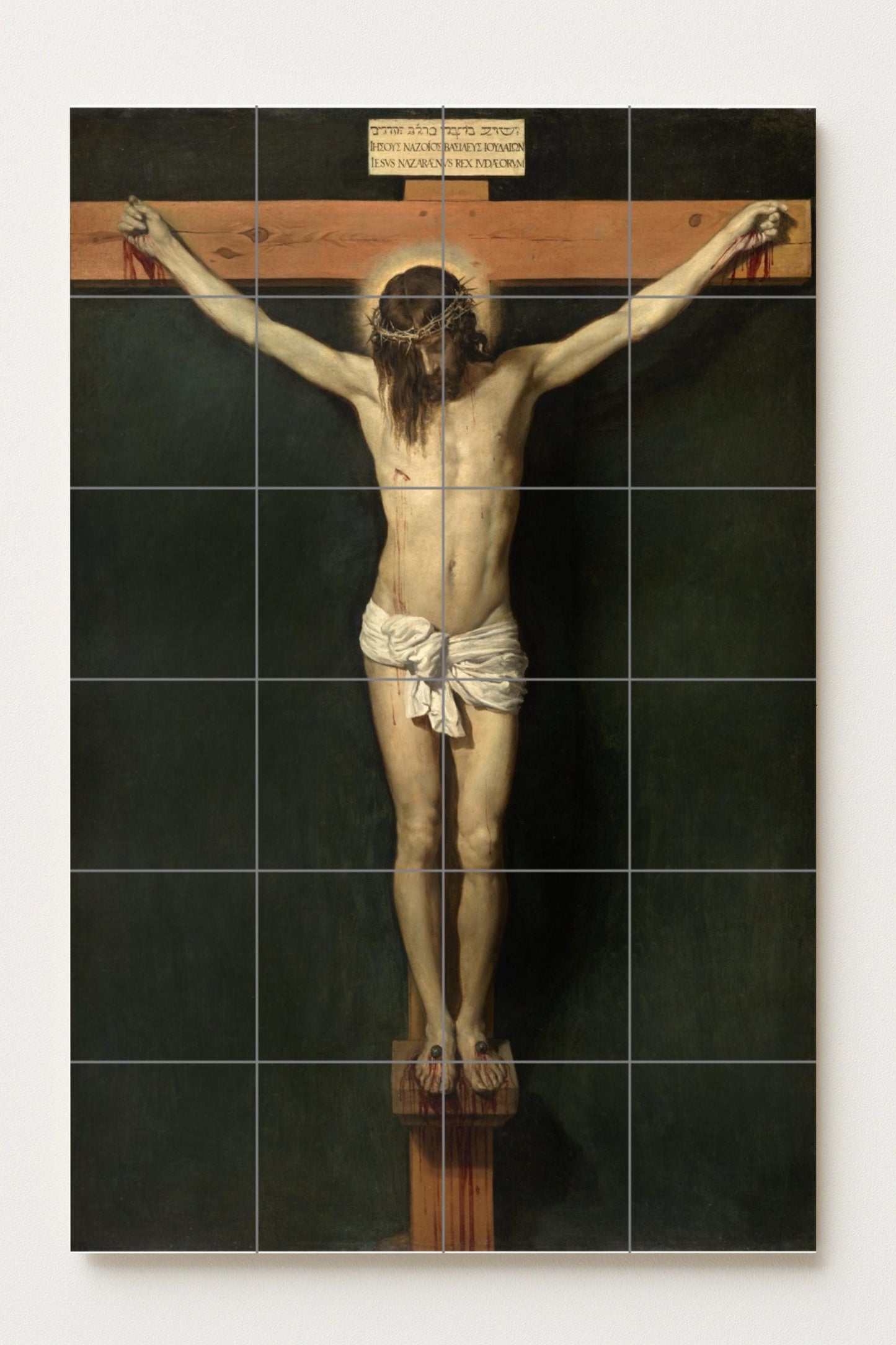 Crucifixion — Museum Art Reproduction · Ceramic Tile Mural