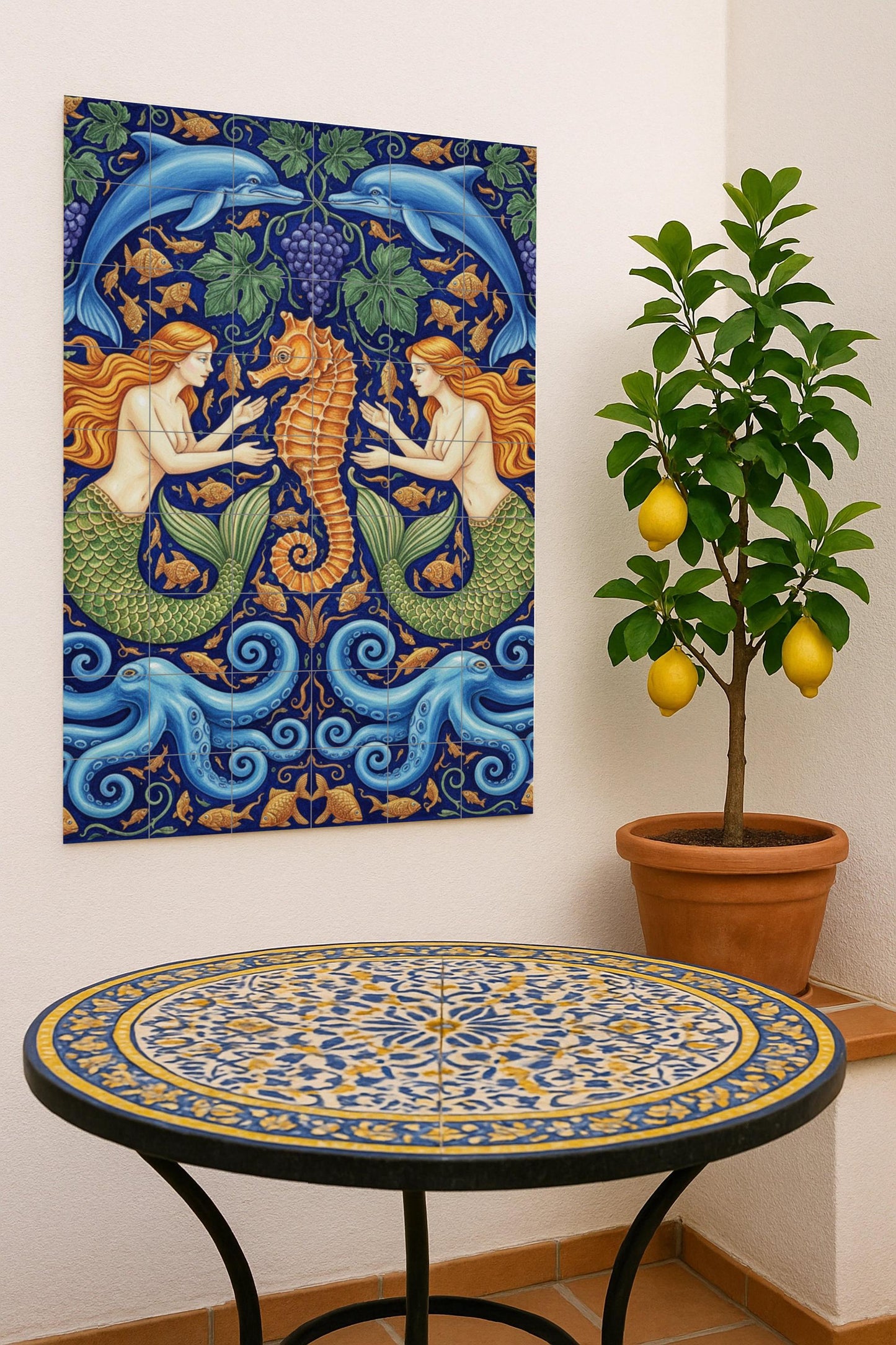 Armonía del Mar — Sirenas, Caballito de Mar, Delfines y Pulpos