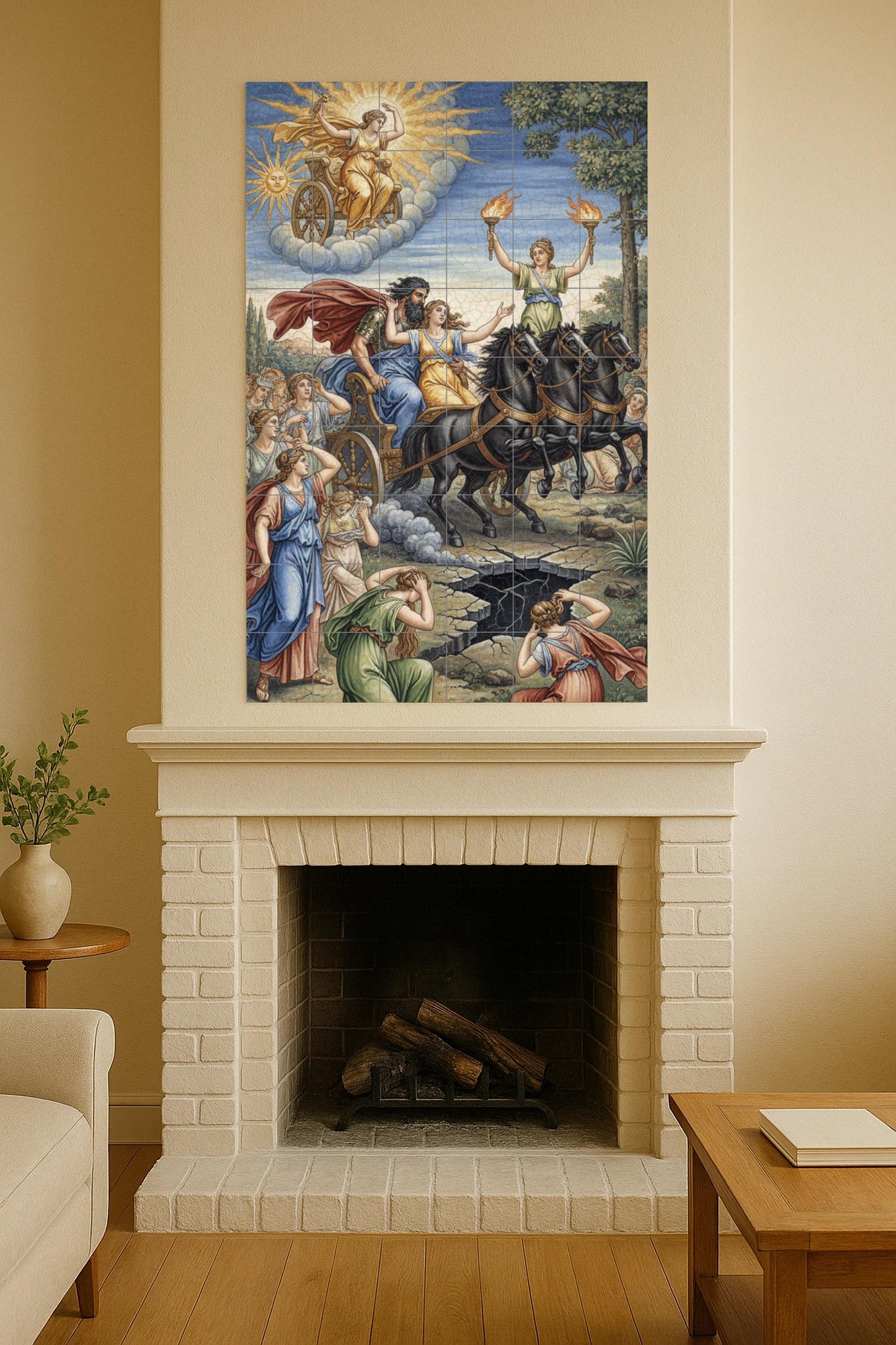 Abduction of Perséfone — Legends & Epic Art · Tile Wall Art