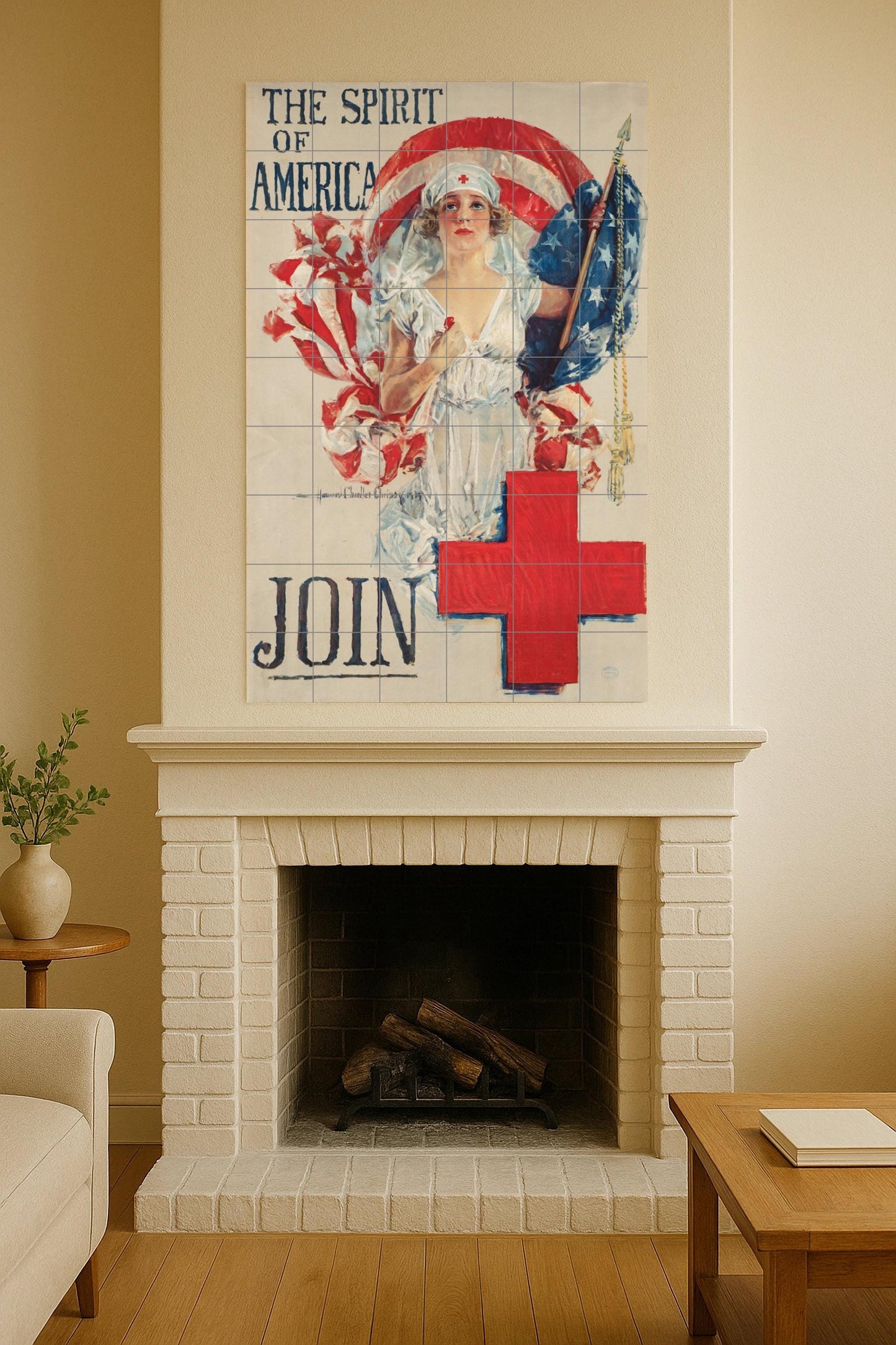 Ceramic Tile Mural: Spirit of América — Sacred & Religious Art
