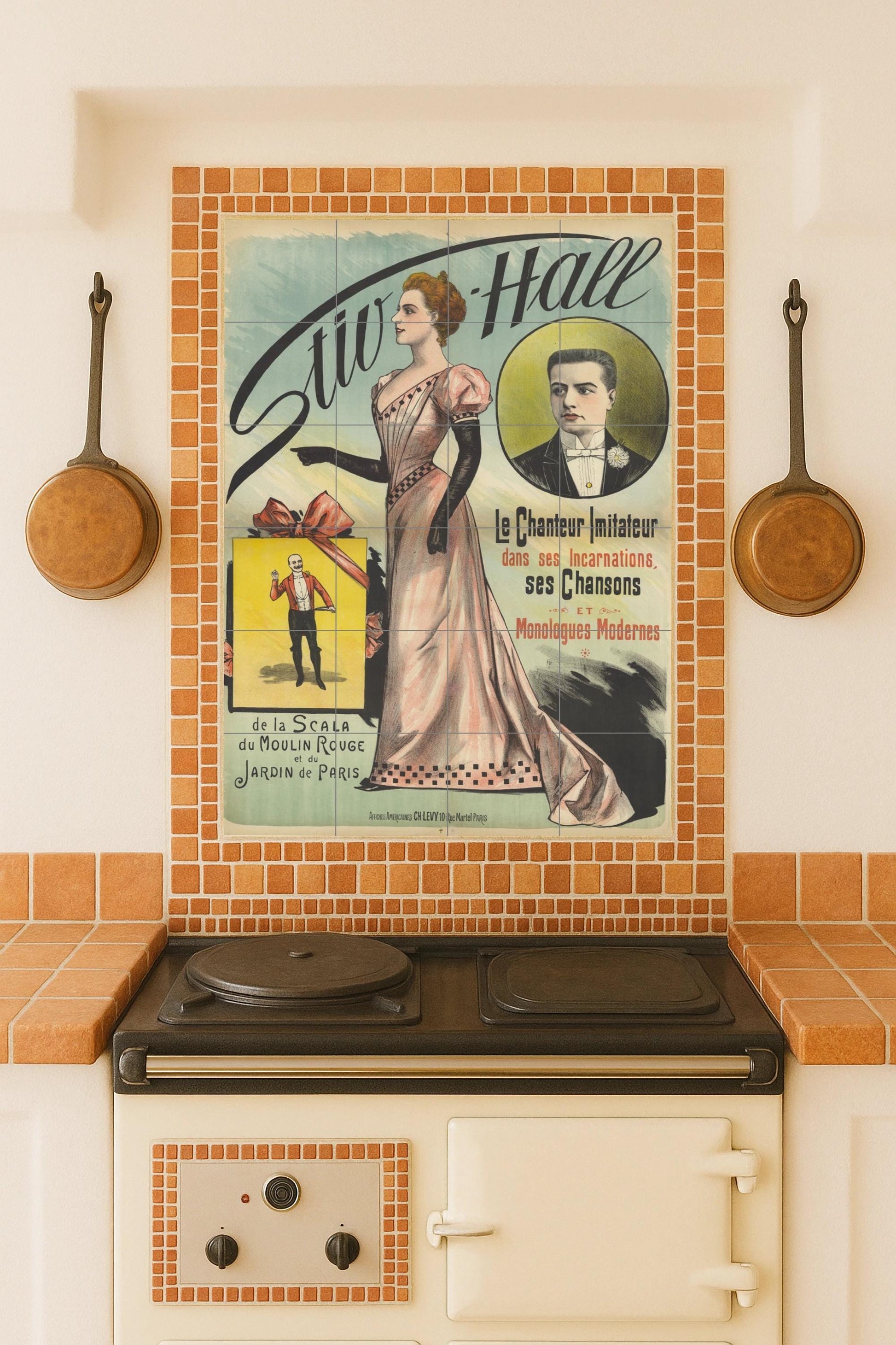 Póster francés de la Belle Époque