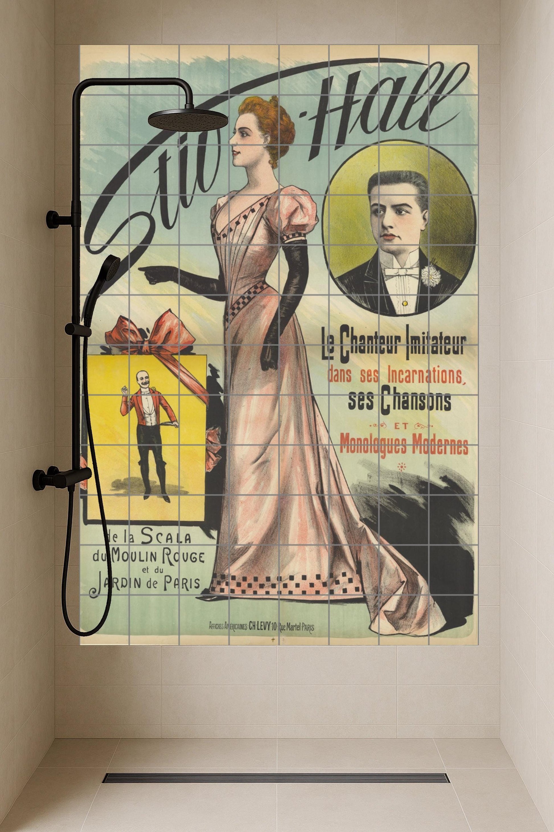 Póster francés de la Belle Époque